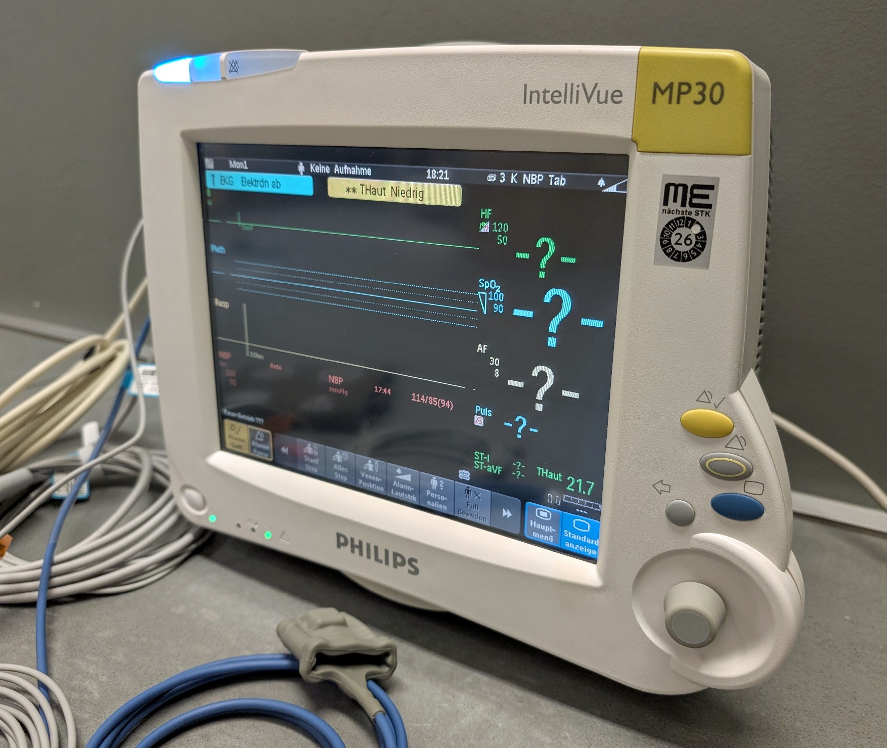 Philips MP30 IntelliVue X2 Prüfprotokoll - Bild 2