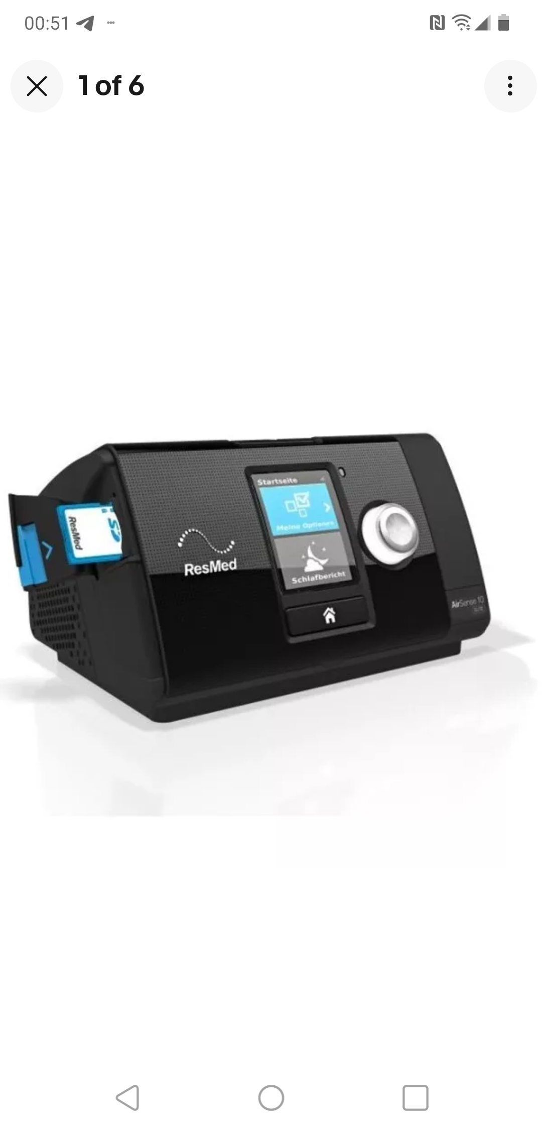 Resmed/Schlaftherapiegeräts/Cpap