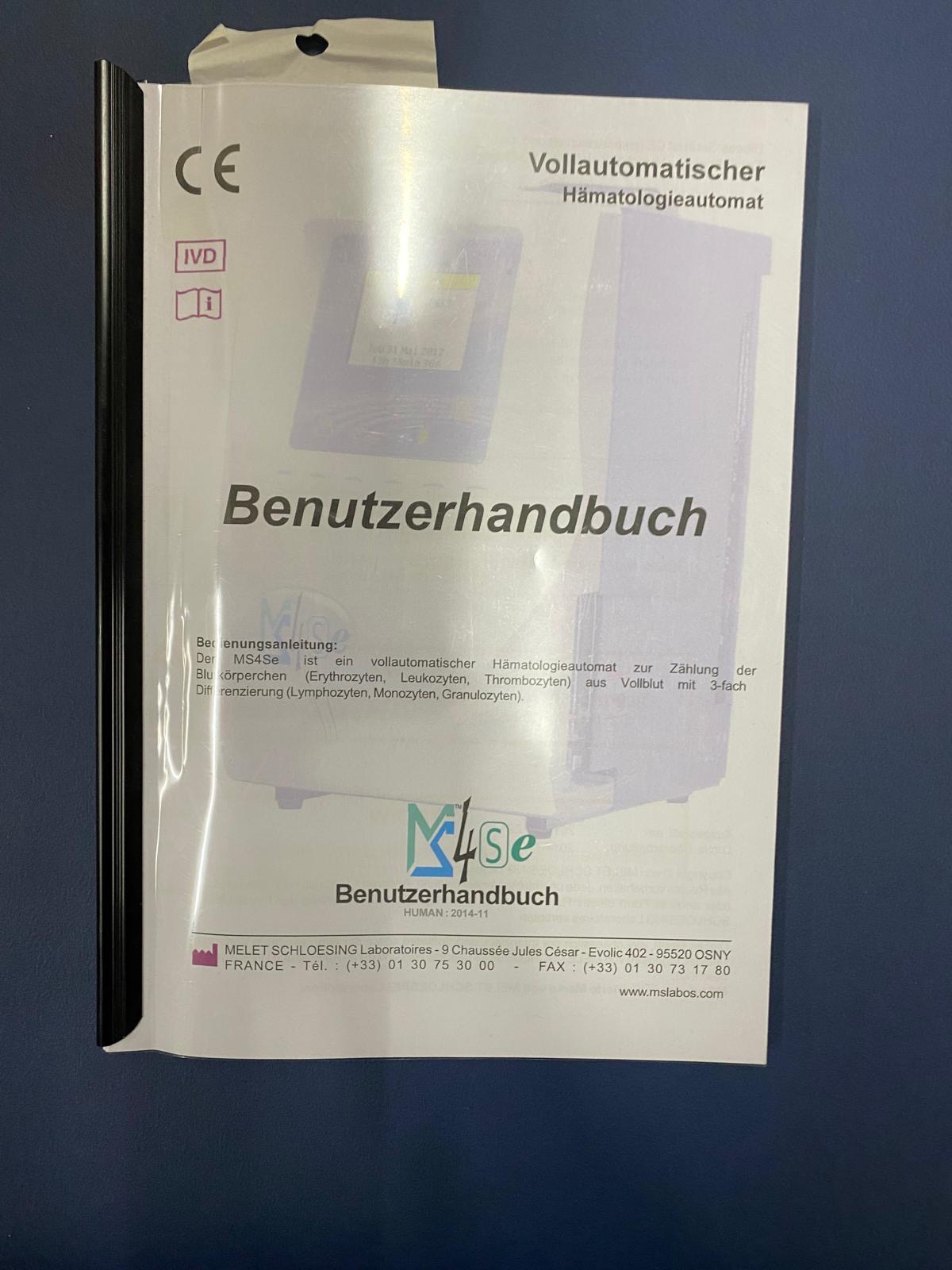 Hämatologieautomat MS4SE vollautomatisch