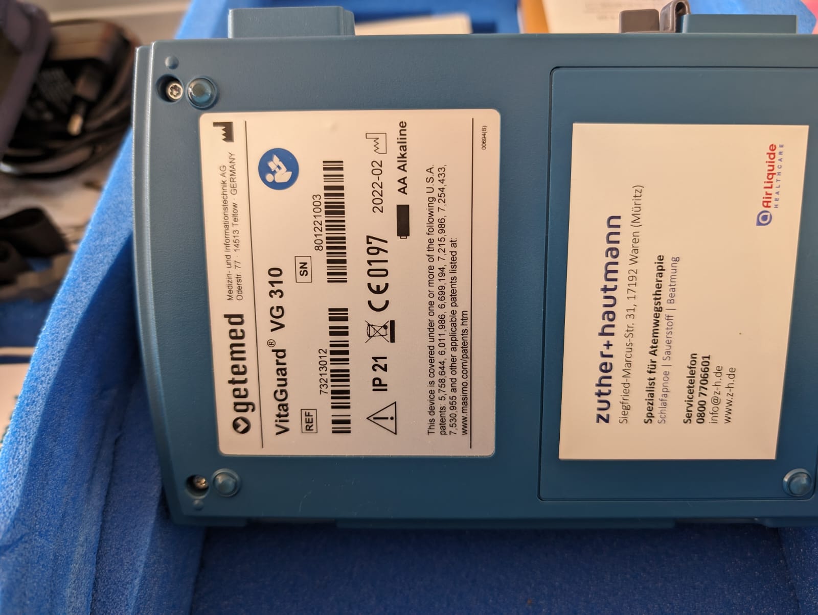 Getemed VitaGuard VG 310 - Bild 6