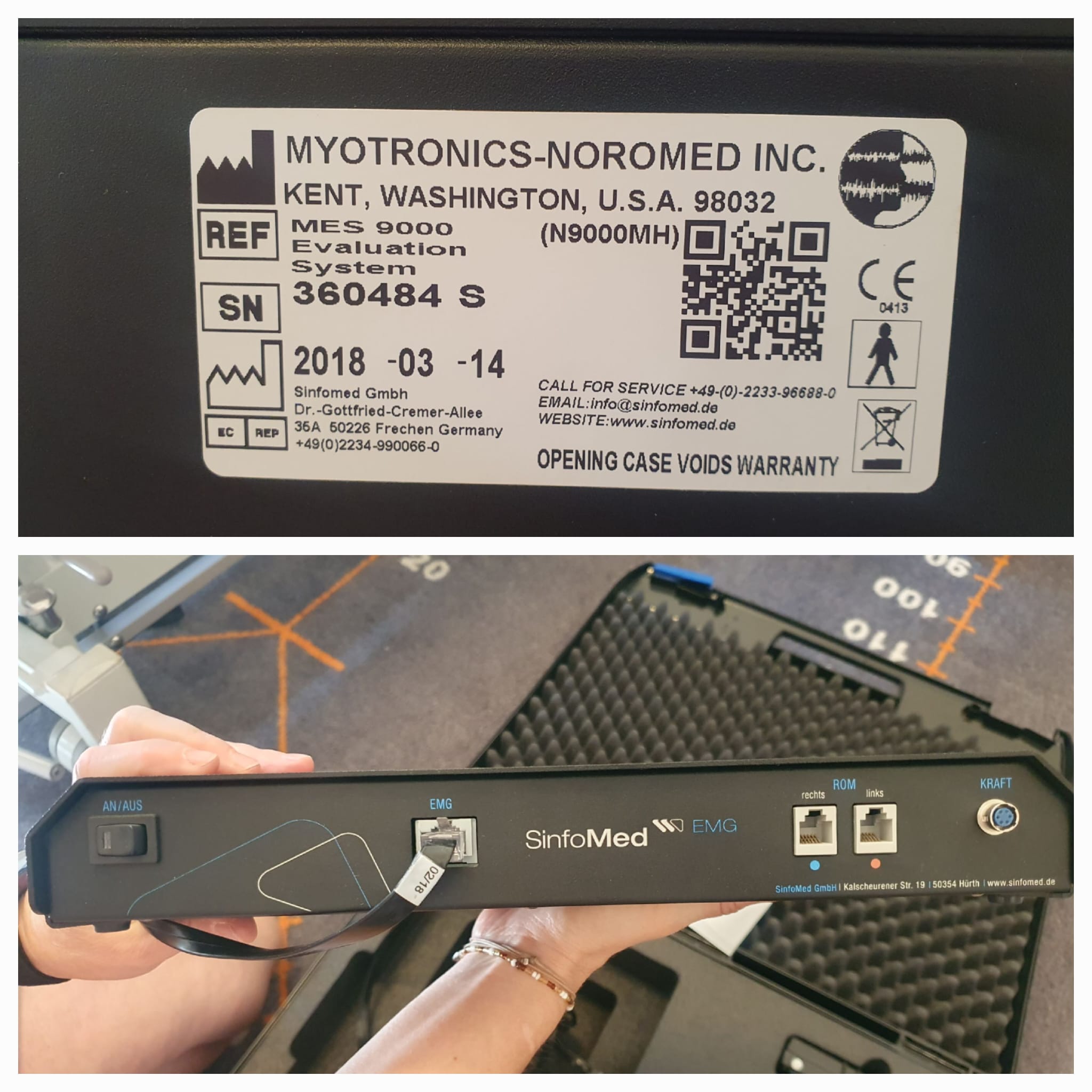 Elektromyographie - SinfoMed EMG  - Bild 5