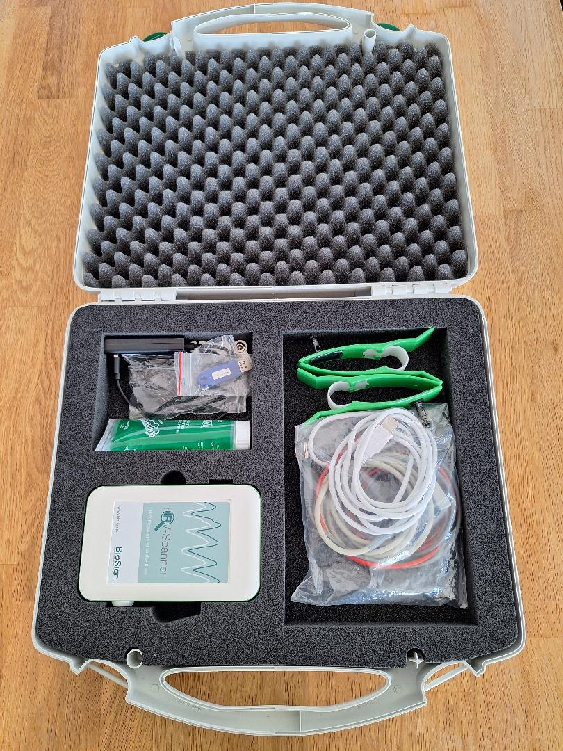 HRV-Scanner lite Compact von Biosign, inkl. Qiu
