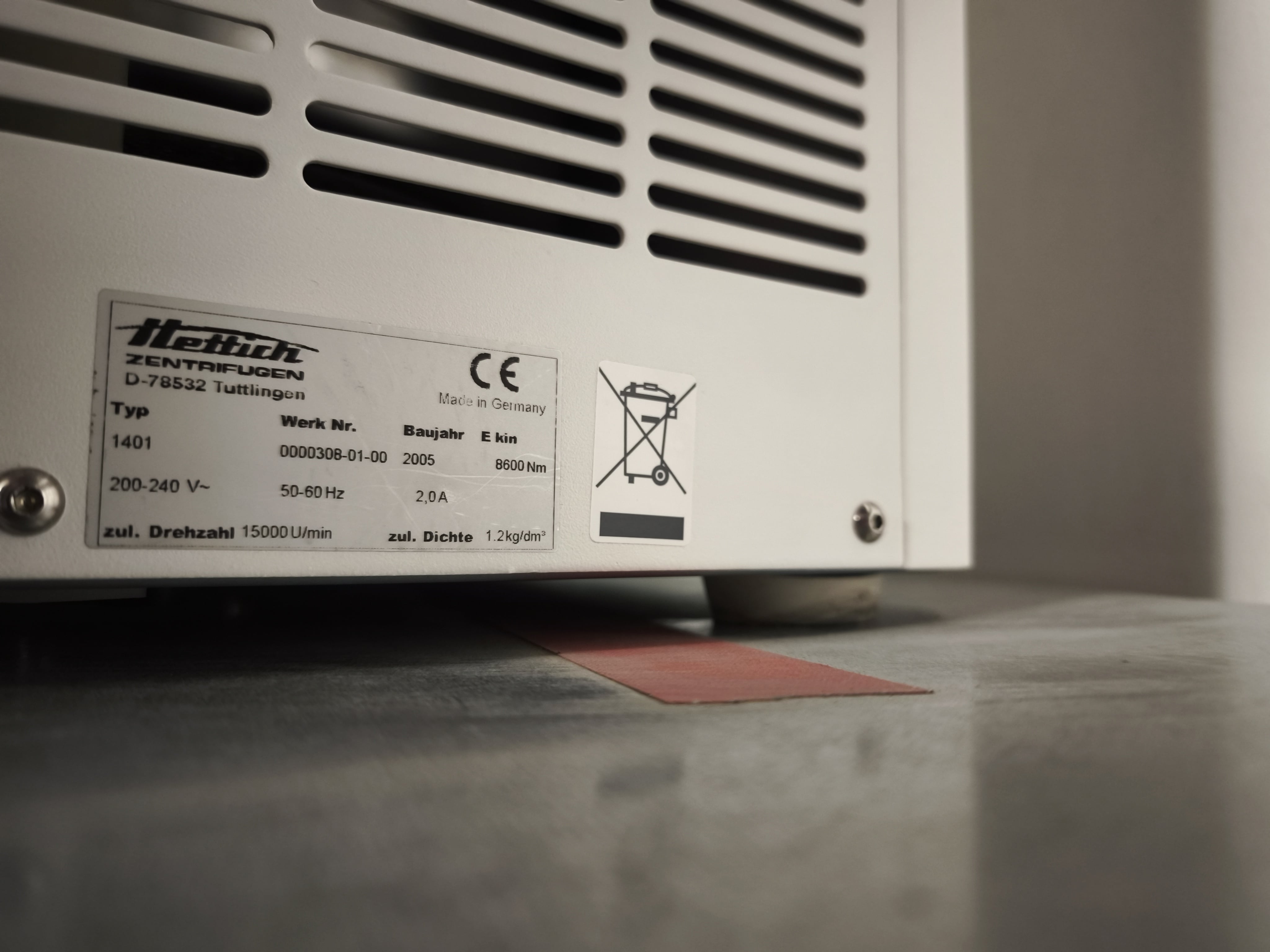 Zentrifuge Universal 320 - Bild 2