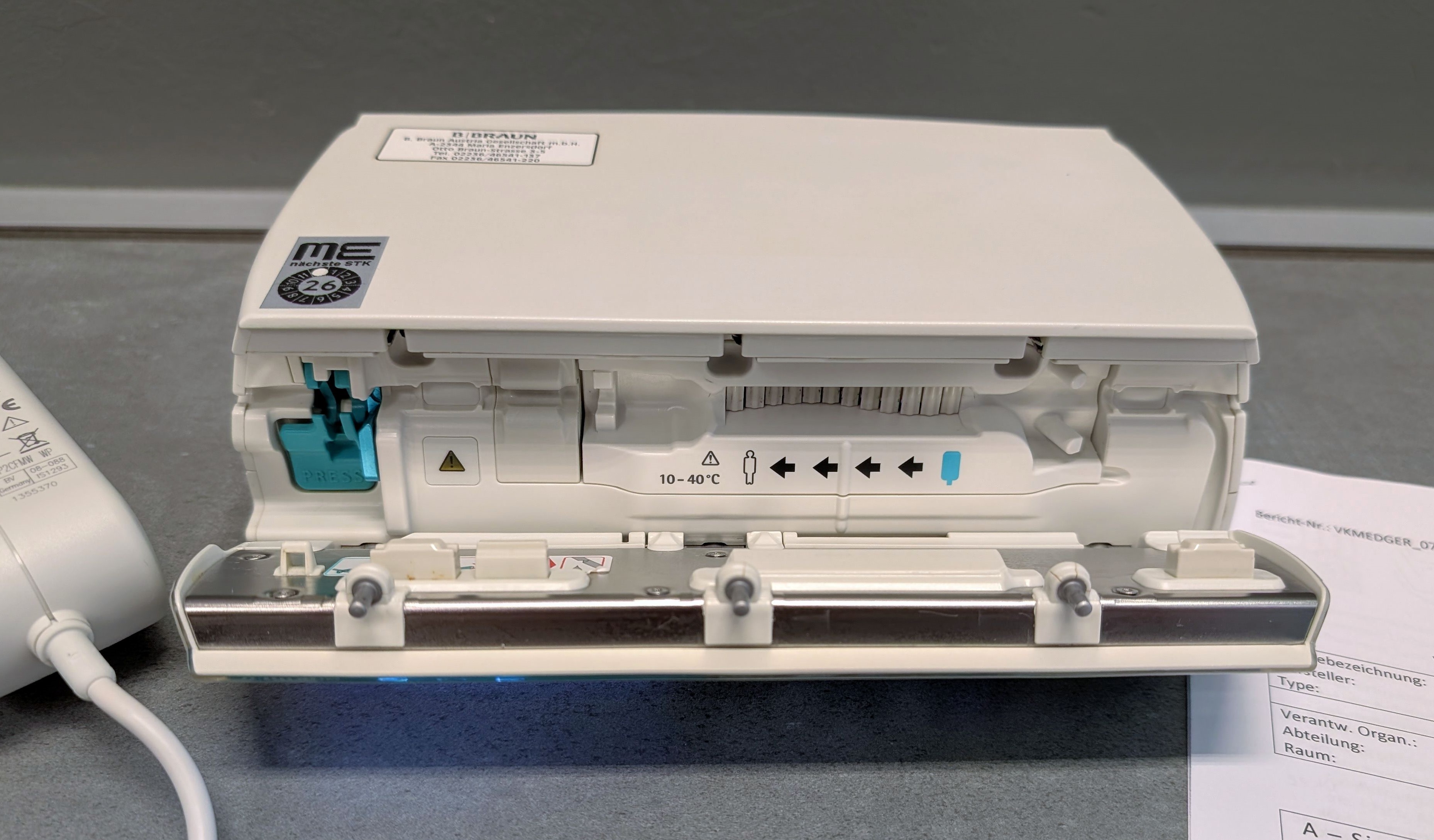 B.Braun Infusomat Space Prüfprotokoll - Bild 2