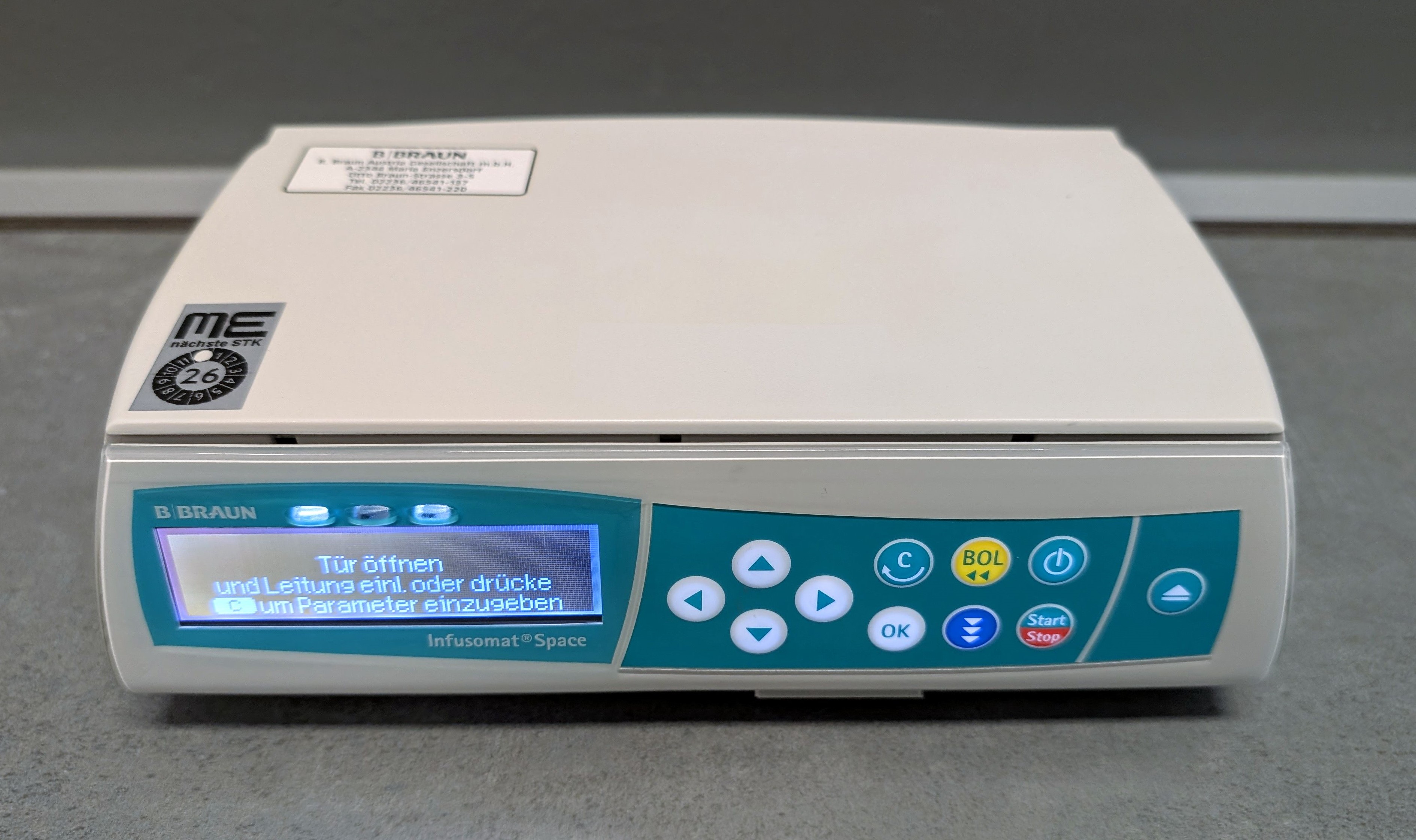 B.Braun Infusomat Space Prüfprotokoll - Bild 3