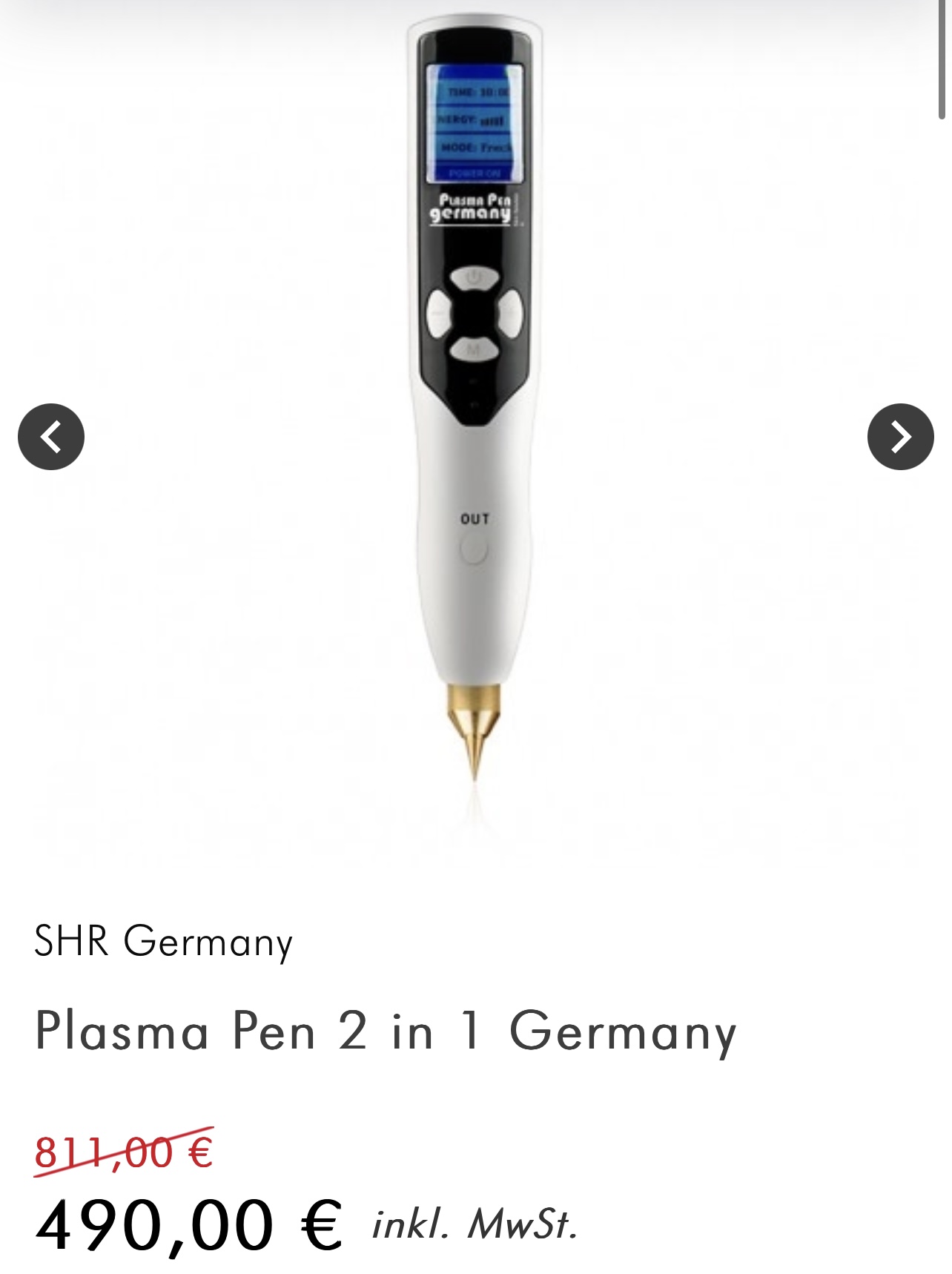 Plasmastift zur Hautstraffung von der Marke SHR