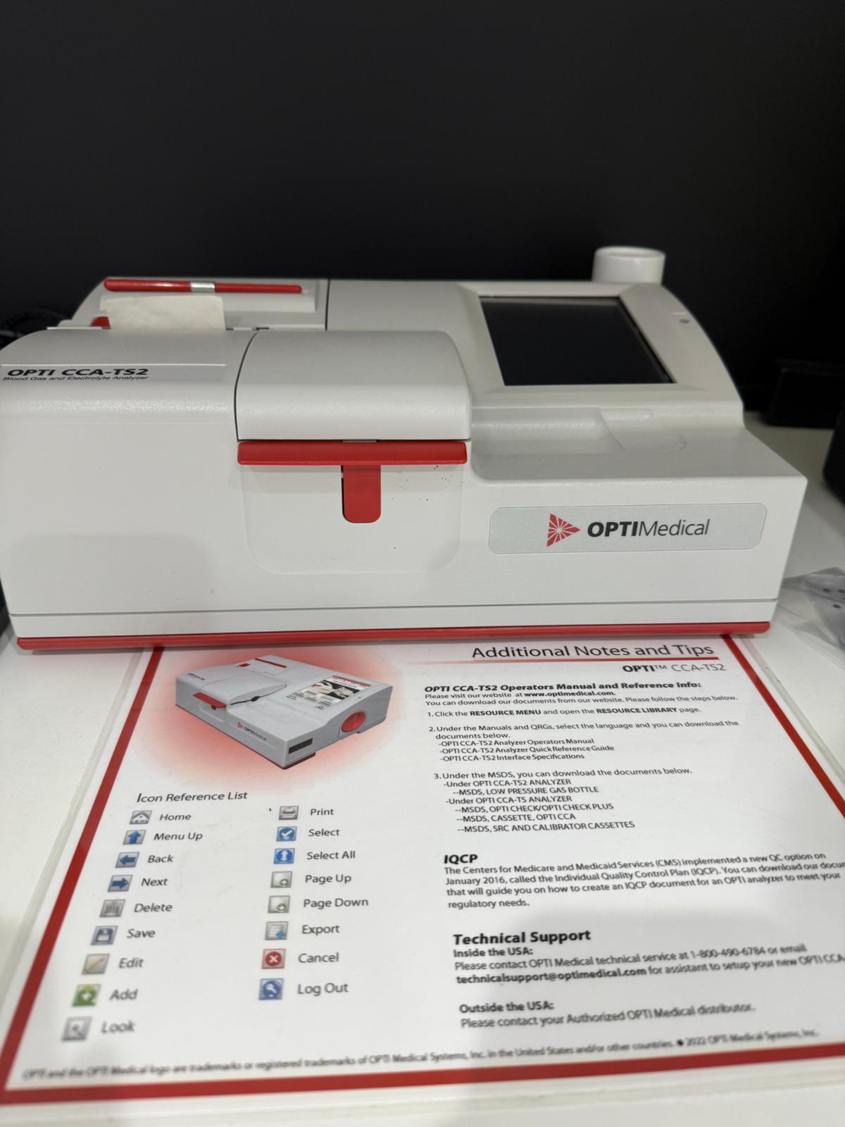 OPTI CCA-TS2 Blutgasanalysegerät