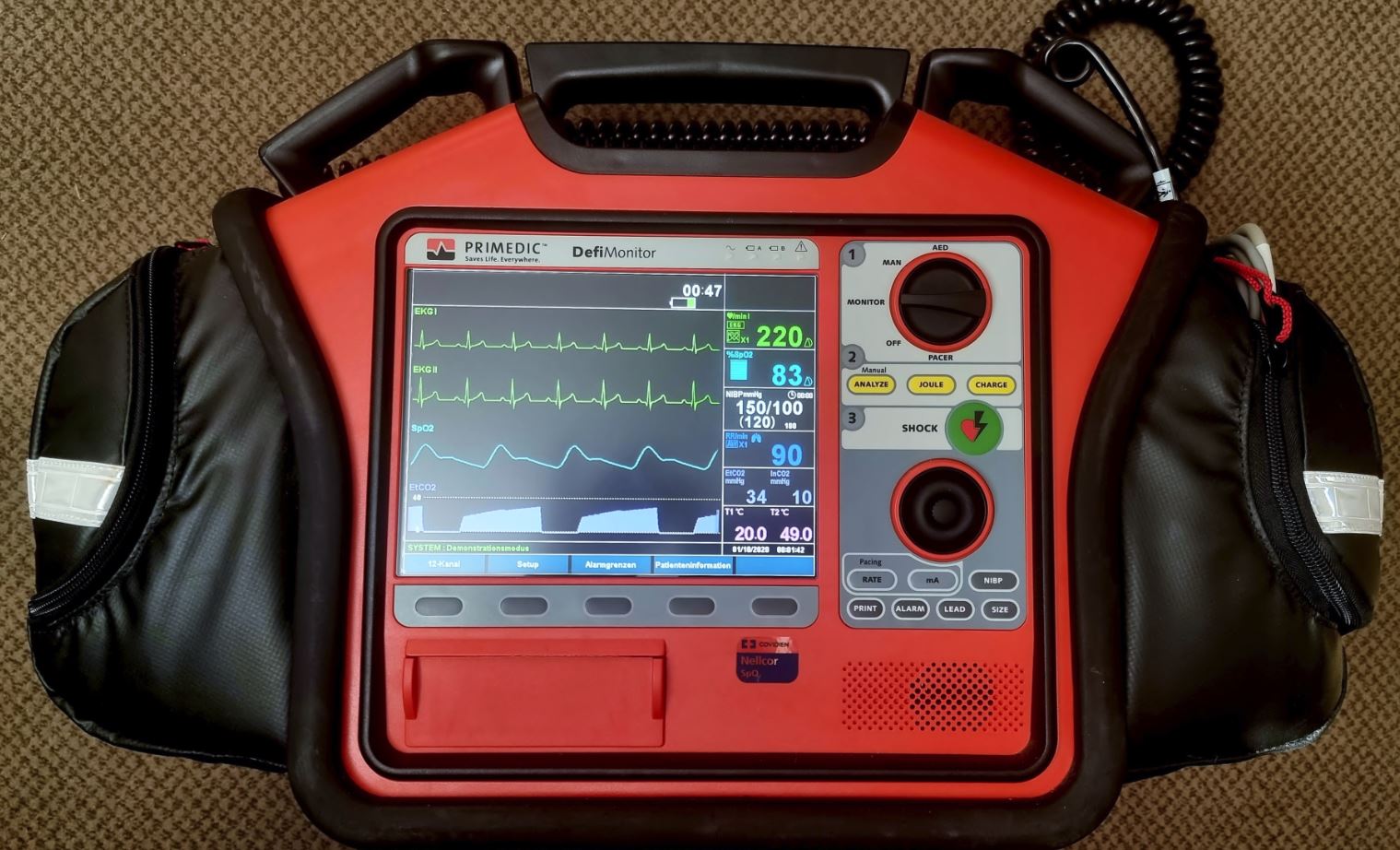 Defibrillator Primedic EVO III 12 Kanal