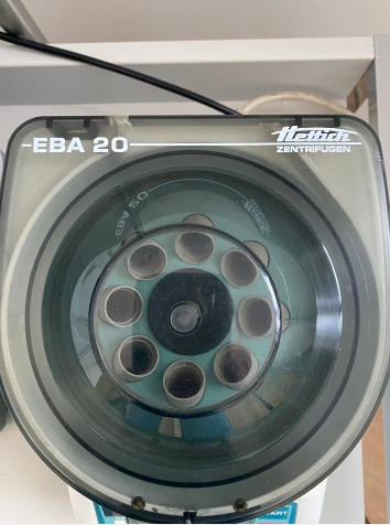 Labor Zentrifuge Hettich EBA 20 aus Arztpraxis - Bild 2