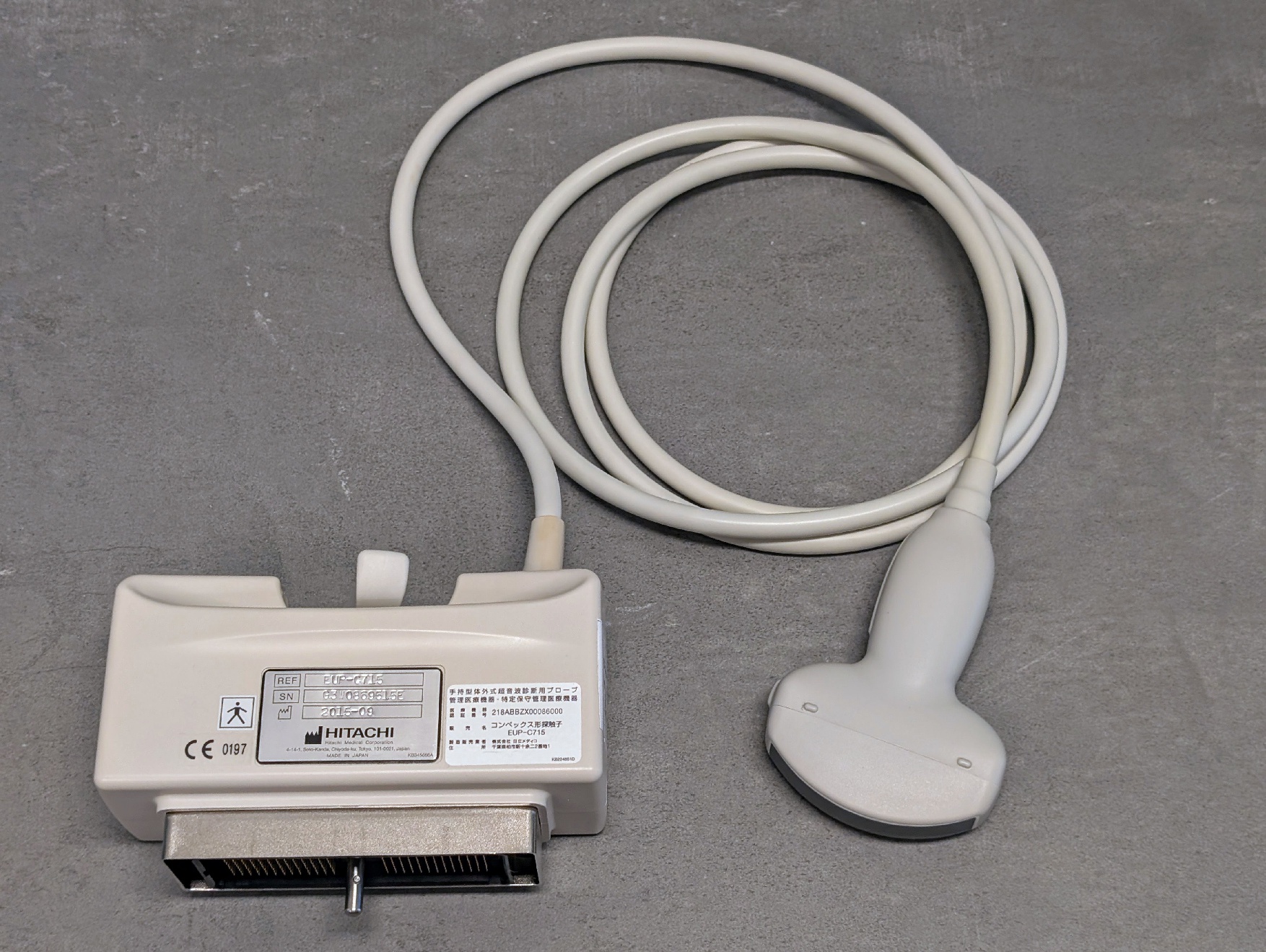 Hitachi EUP-C715 Abdominal Convex Ultraschallkopf - Bild 4