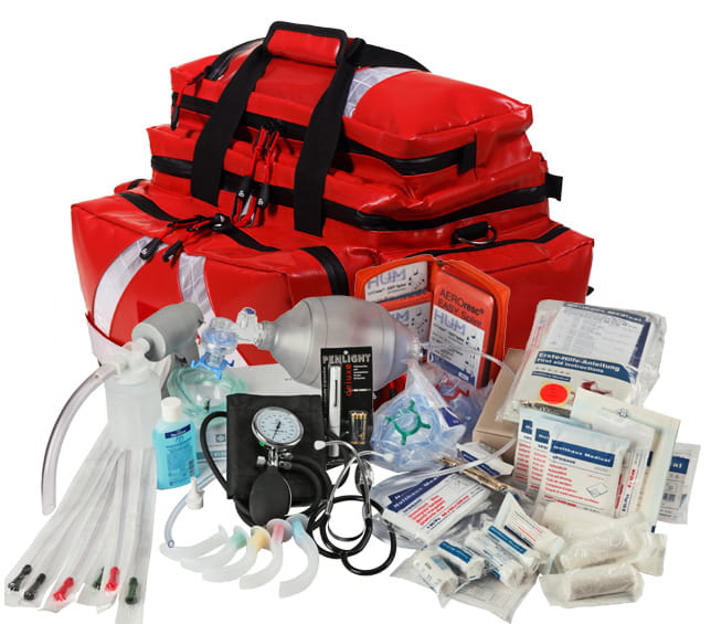 Notfalltasche MBS Advanced inkl. Füllung