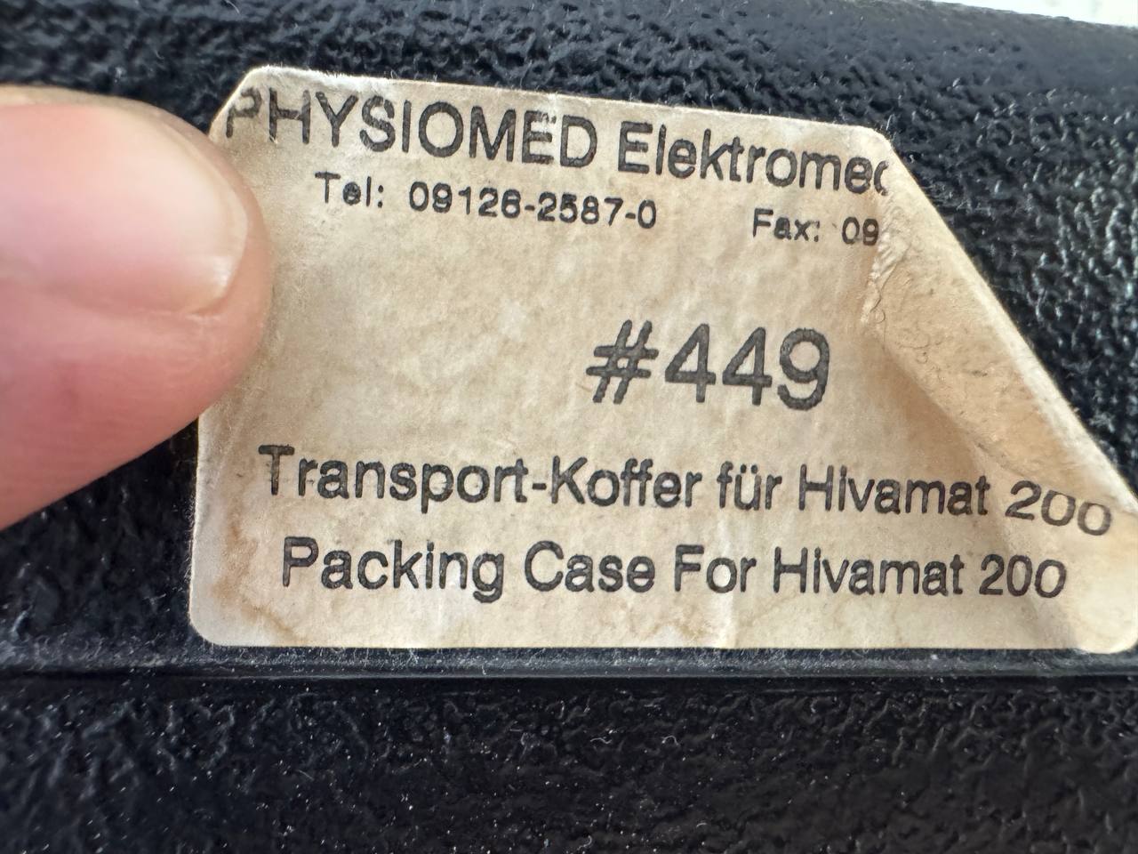 Physiomed Hivamat 200 - Bild 2