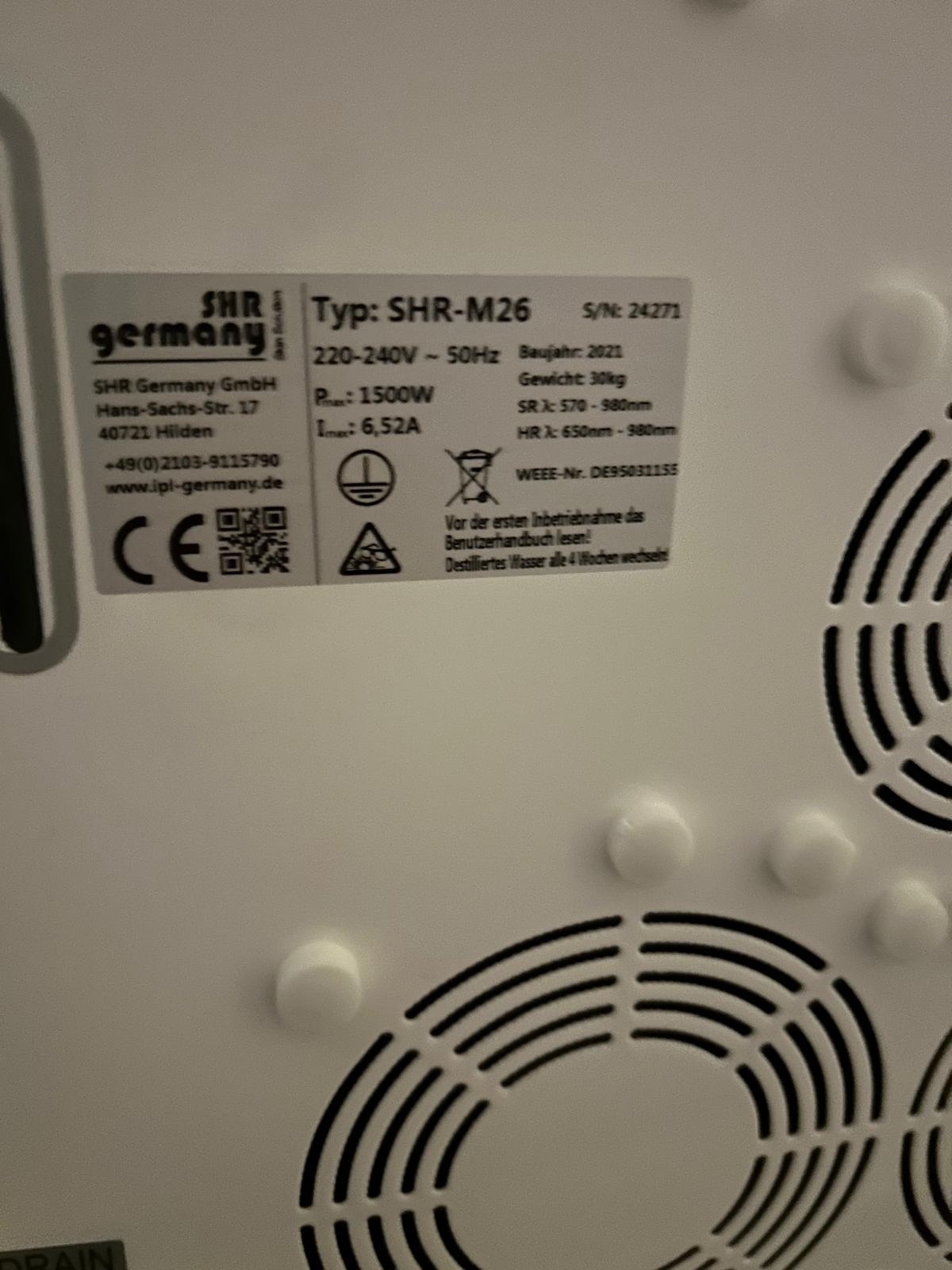 SHR M26 Haarentfernung- und Hautverjüngung - Bild 5