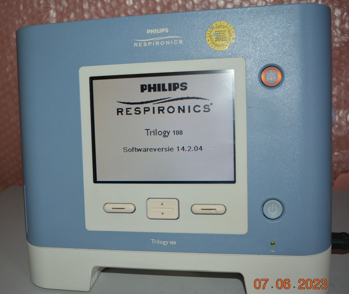 Respironics Trilogie 100 Ventilator 1640 Stunden
