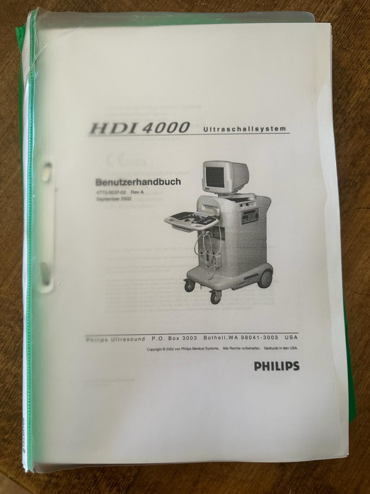 Ultraschallgerät/System Philips HDI4000 - Bild 5