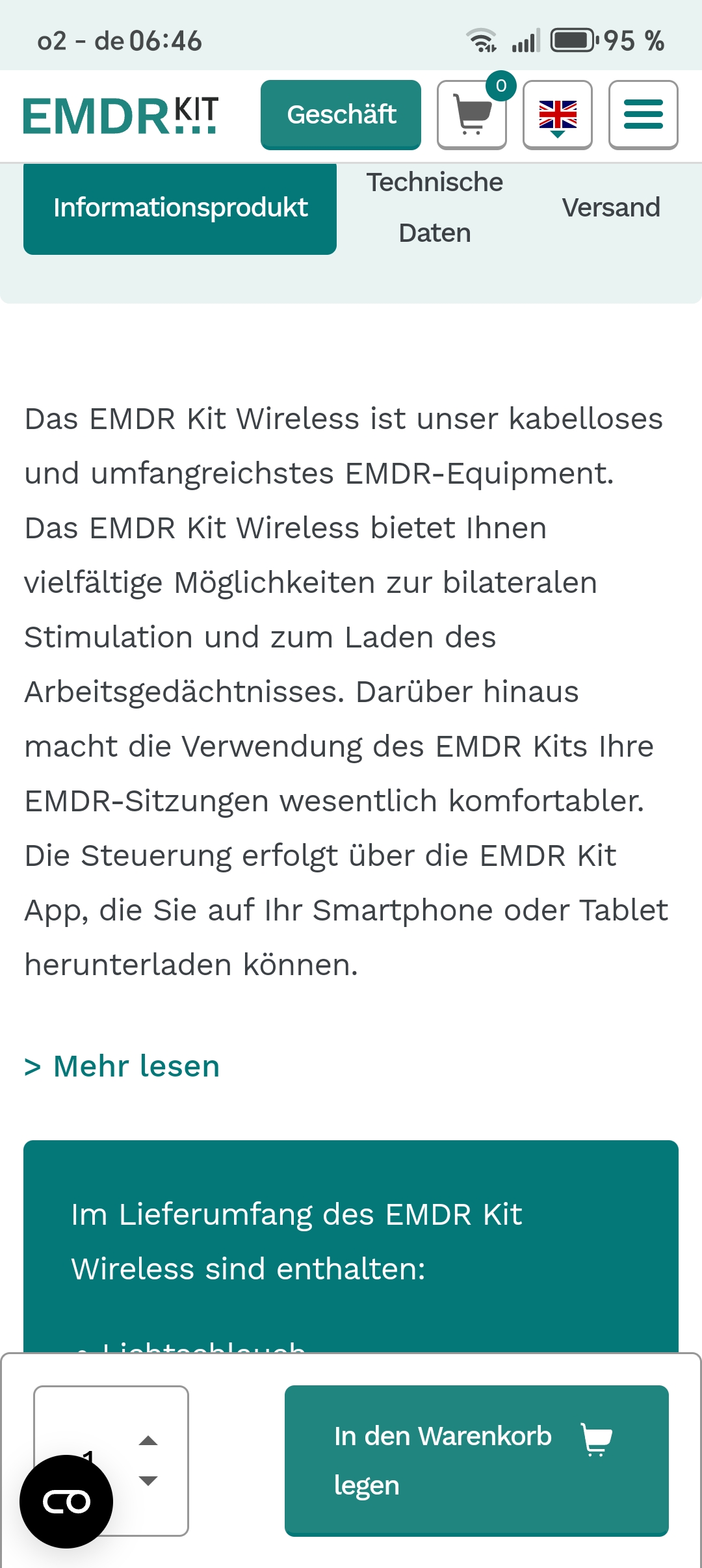 EMDR Set Geräte  - Bild 2