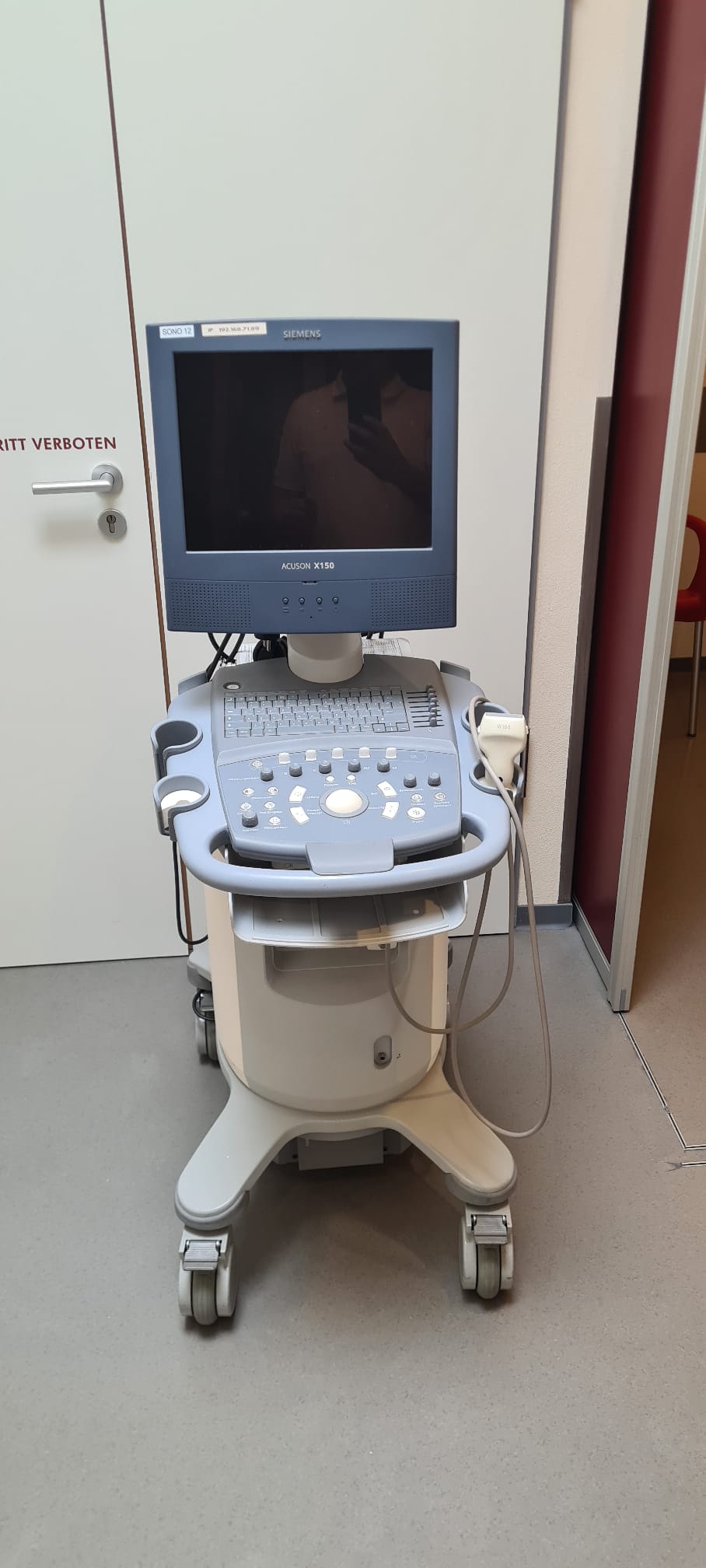  Ultraschallgerät Acuson X150 + Sonde + Drucker