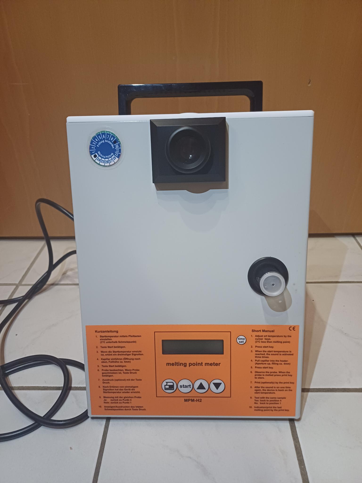 Schmelzpunktbestimmungsgerät Schorpp MPM-H2