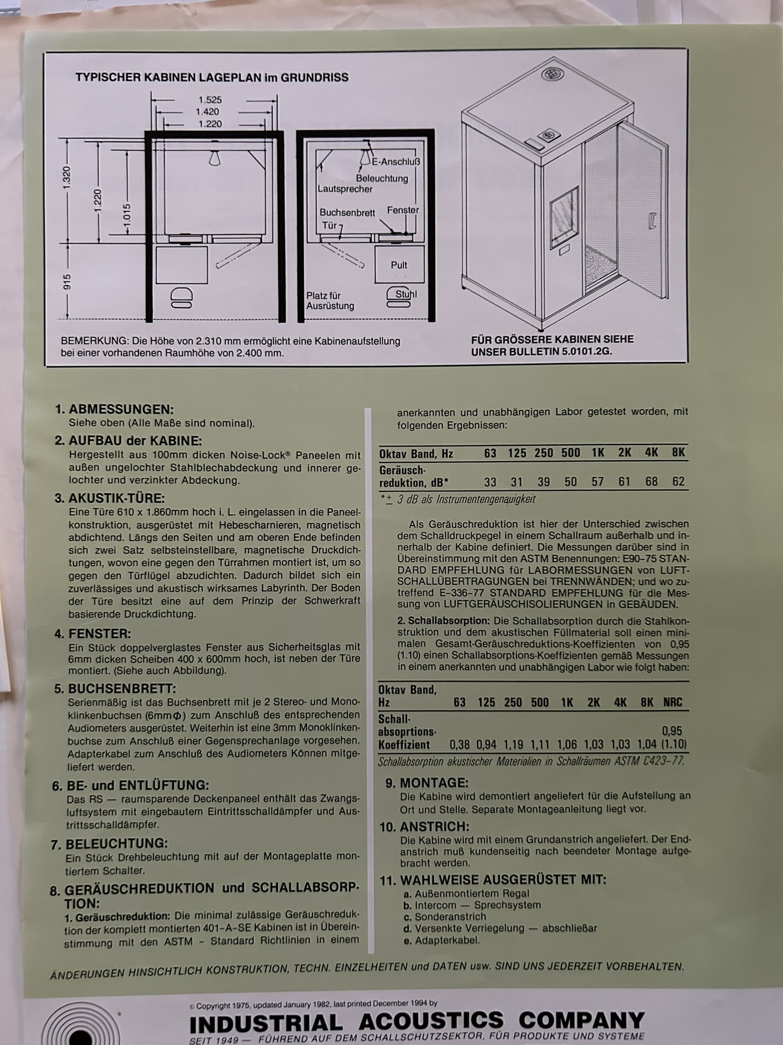 Audiometriekabine - Bild 3