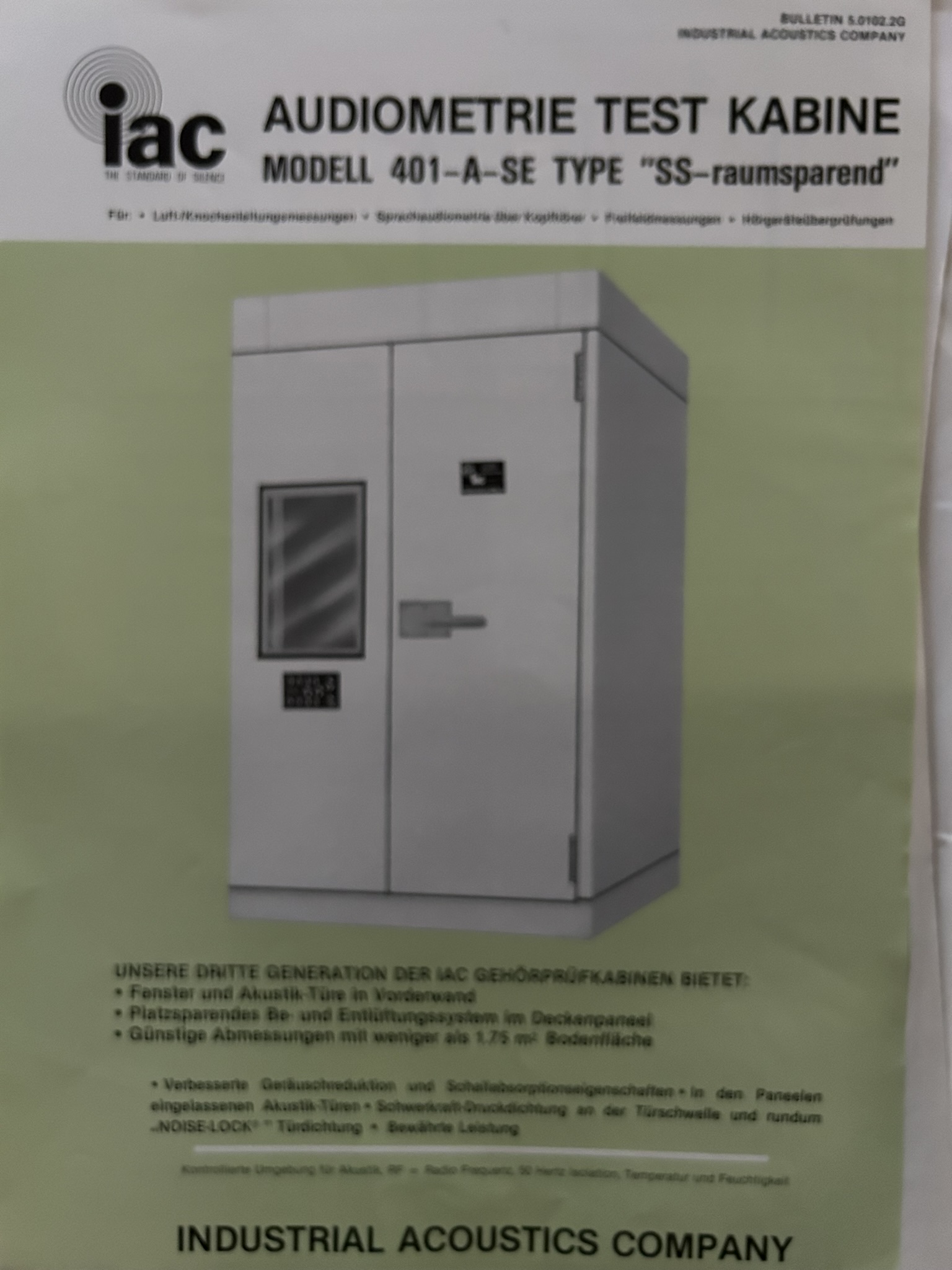 Audiometriekabine - Bild 5