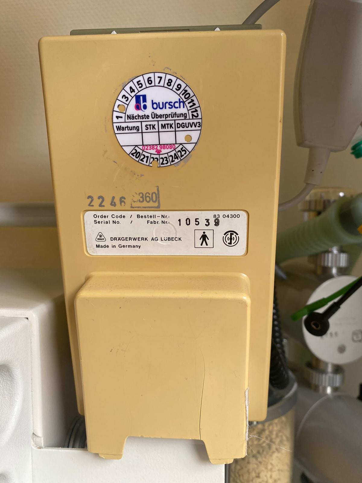 Titus Narkosegerät von Dräger - Bild 6