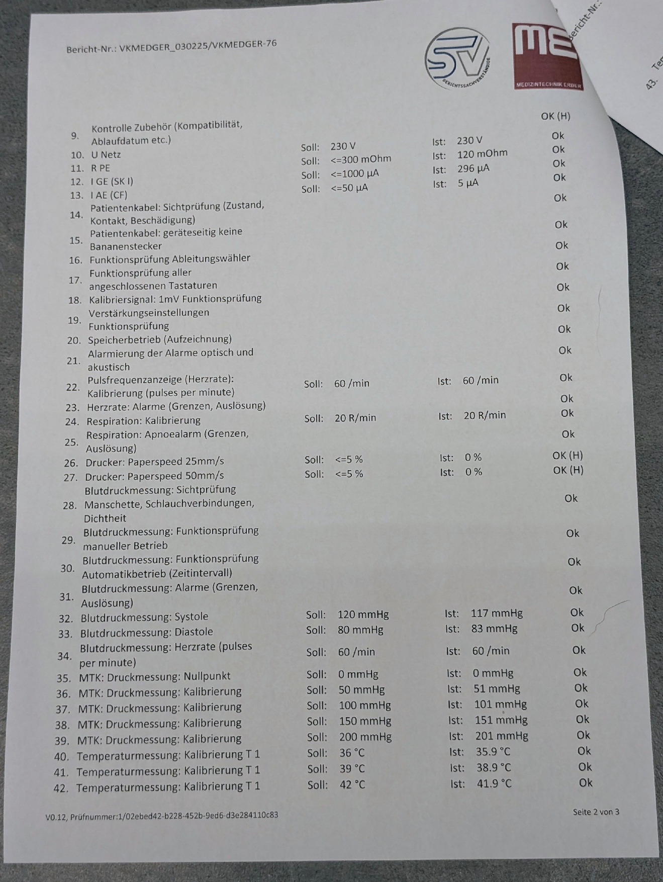 Philips MX800 IntelliVue X2 mit Prüfprotokoll - Bild 6