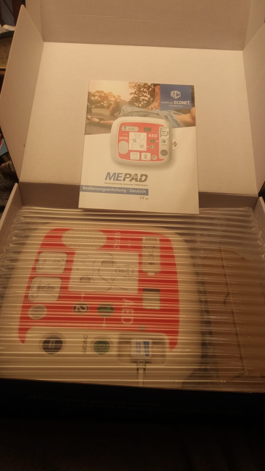 ME PAD AED - Vollautomatische Defibrillator