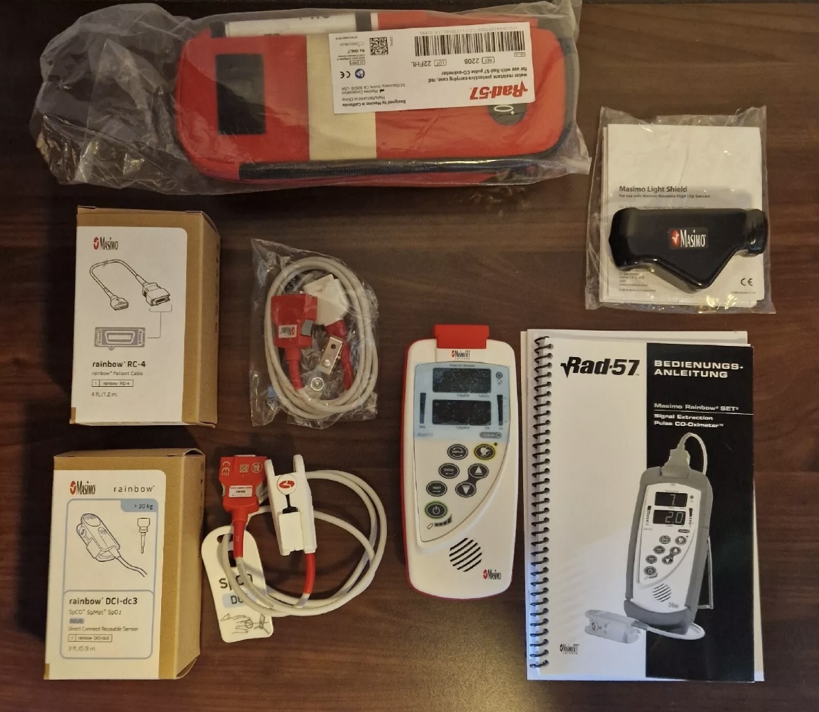 Masimo Rad-57 (SPO2, SPCO und SpMet)