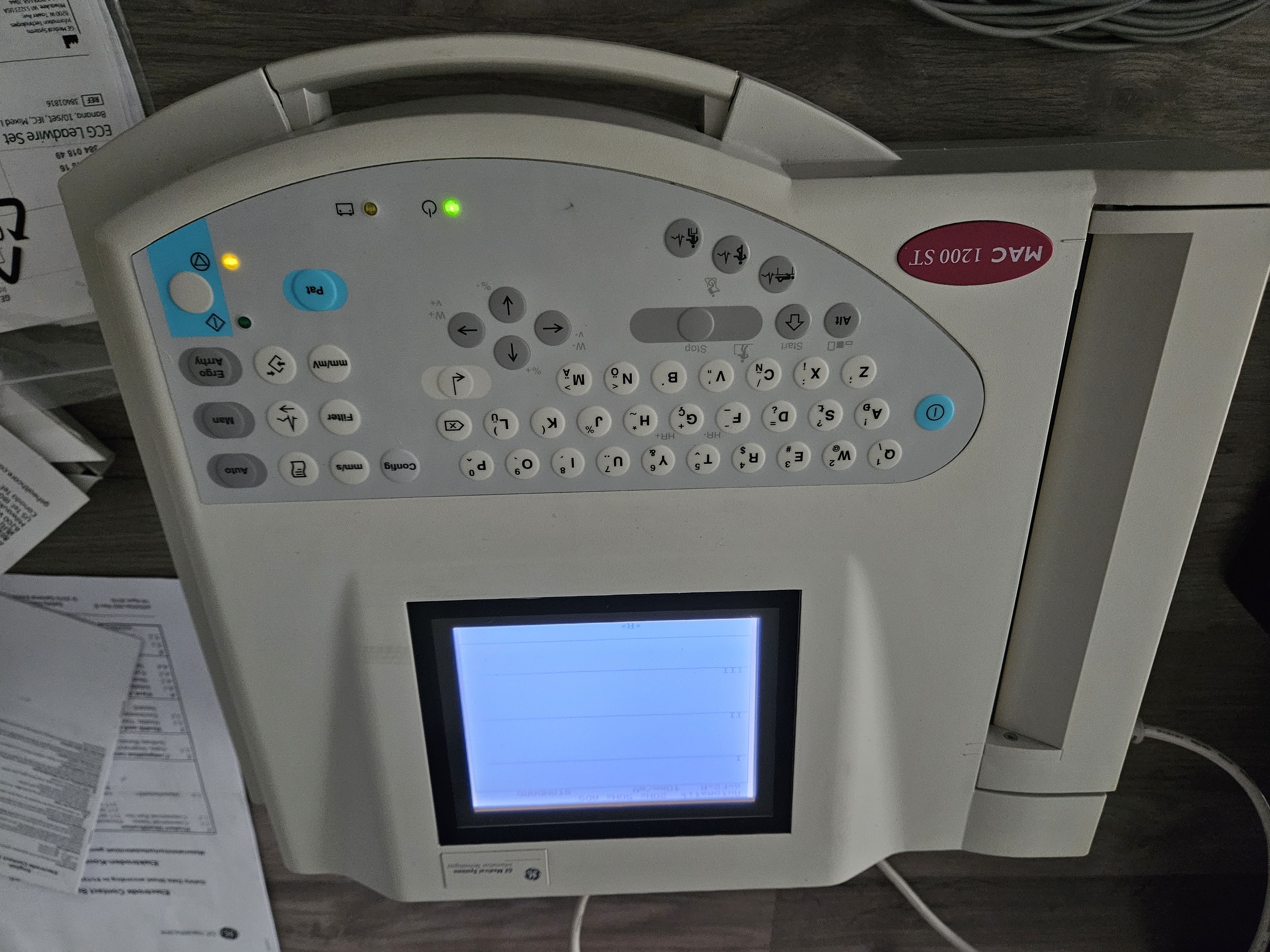 EKG Gerät MAC 1200 ST von GE Medical Systems  - Bild 2