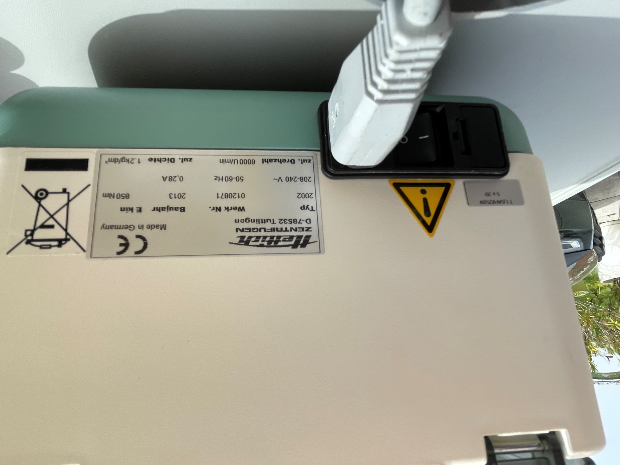 Zentrifuge Hettich EBA 20 - Bild 3