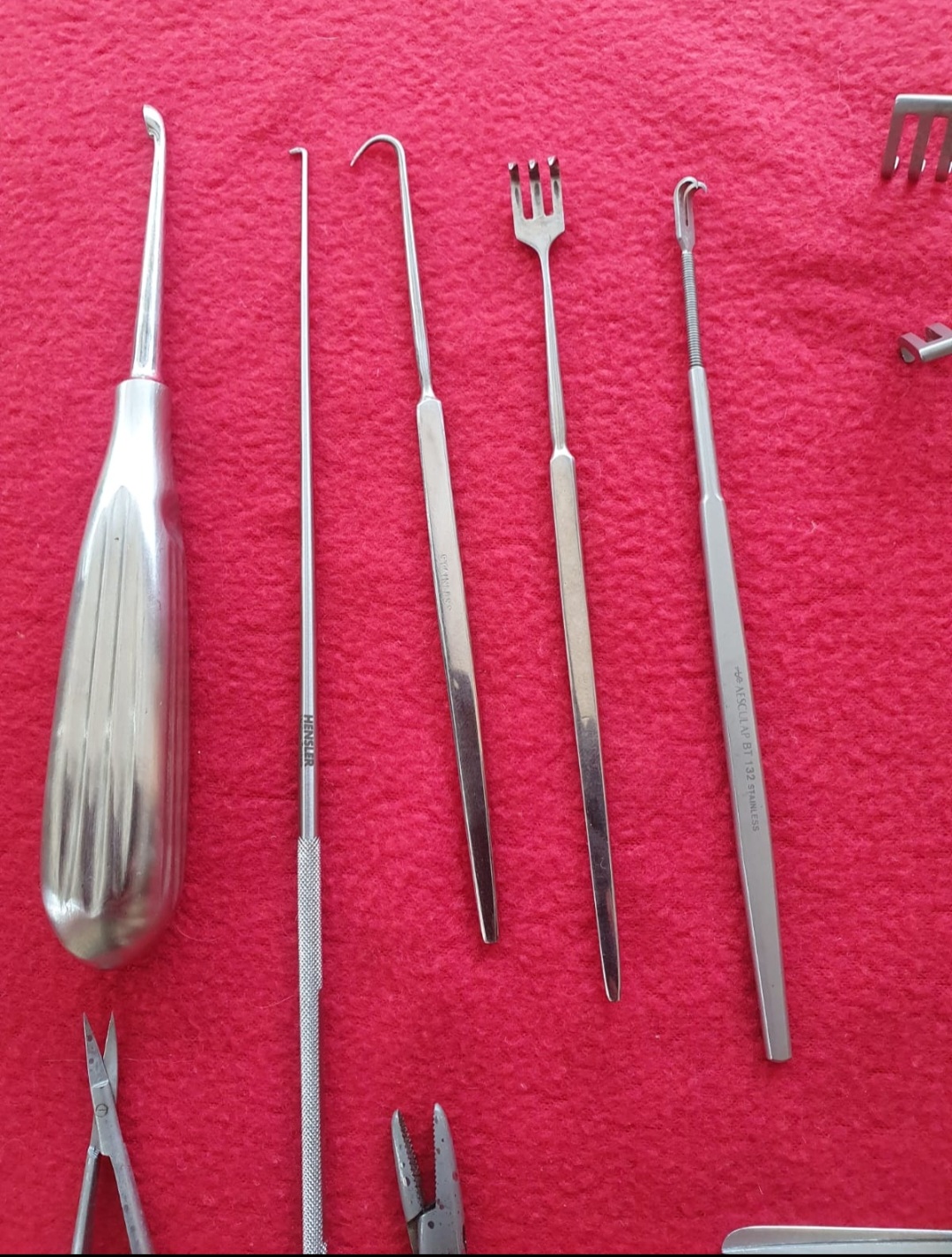 23 Teile Wundhaken Scheren Pinzette Wundspreizer  - Bild 6