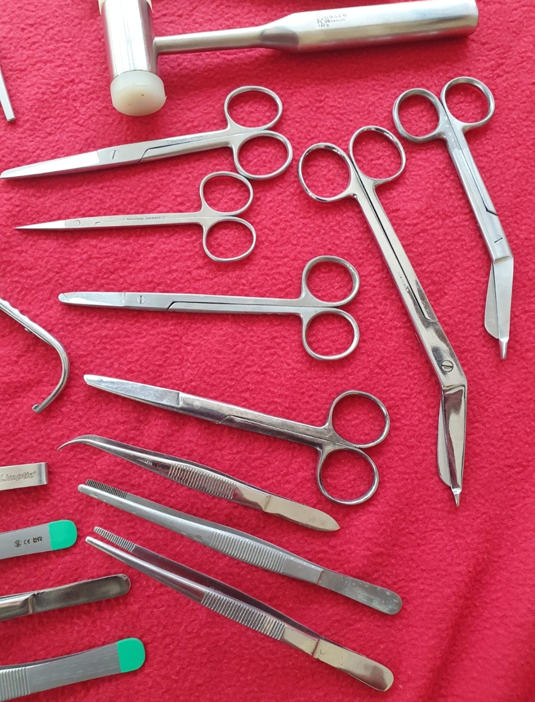 23 Teile Wundhaken Scheren Pinzette Wundspreizer  - Bild 2