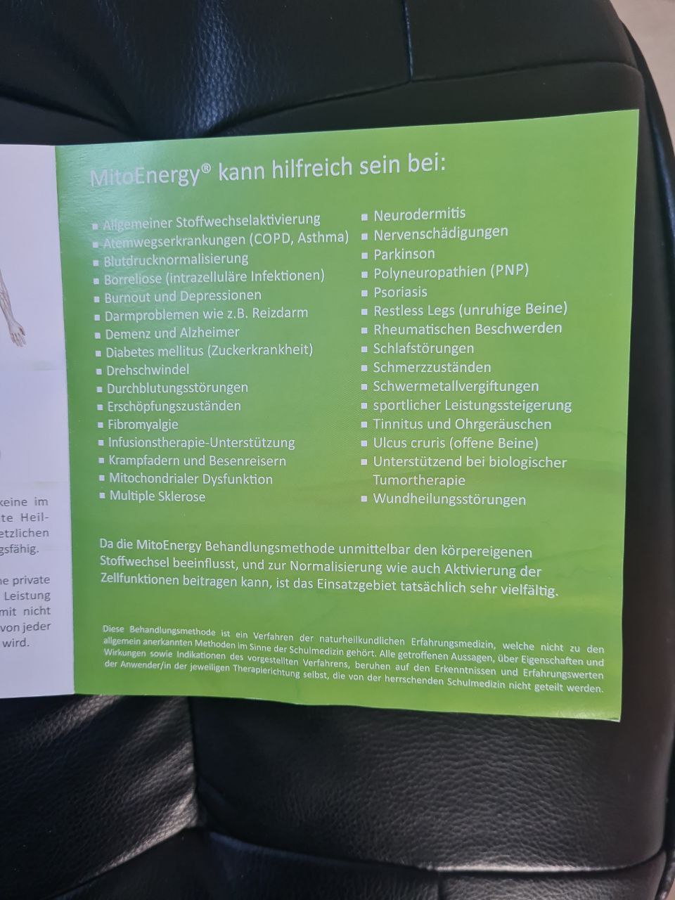 Mito Energy Therapiesystem  - Bild 5