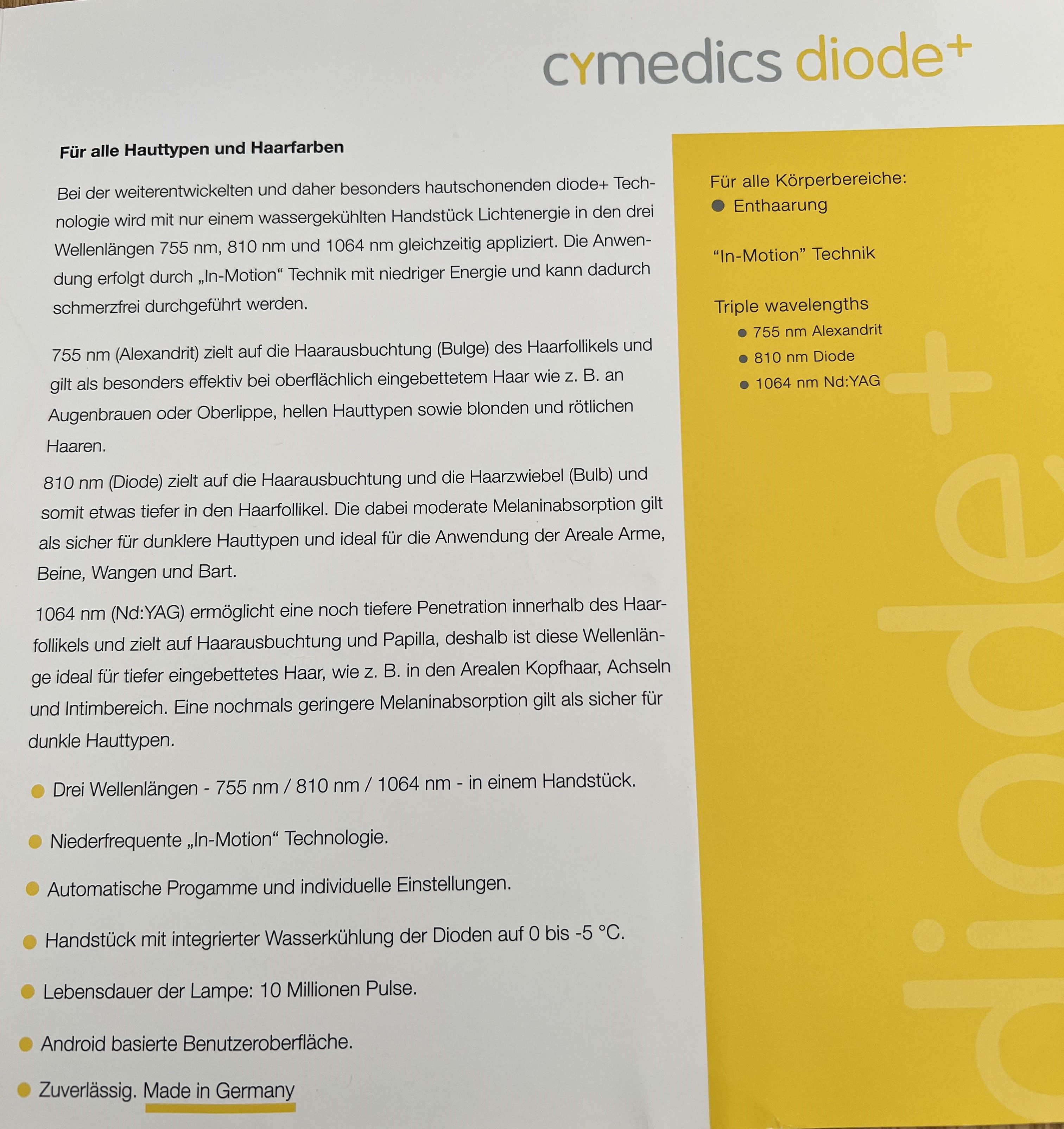 Cymedics Diode+ ICE Laser Gerät - Bild 3