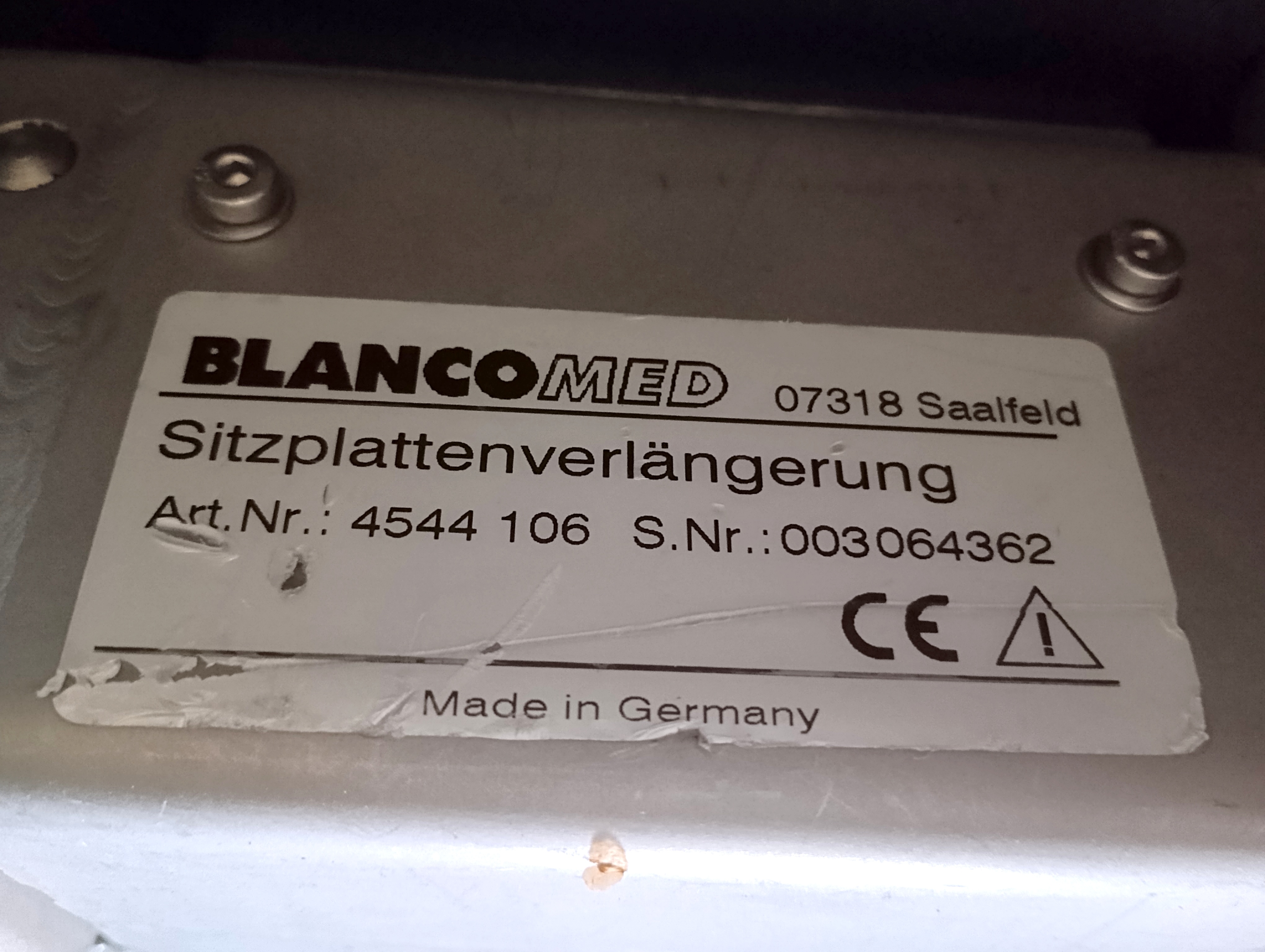 OP Tisch Zubehör Sitzplattenverlängerung - Bild 3