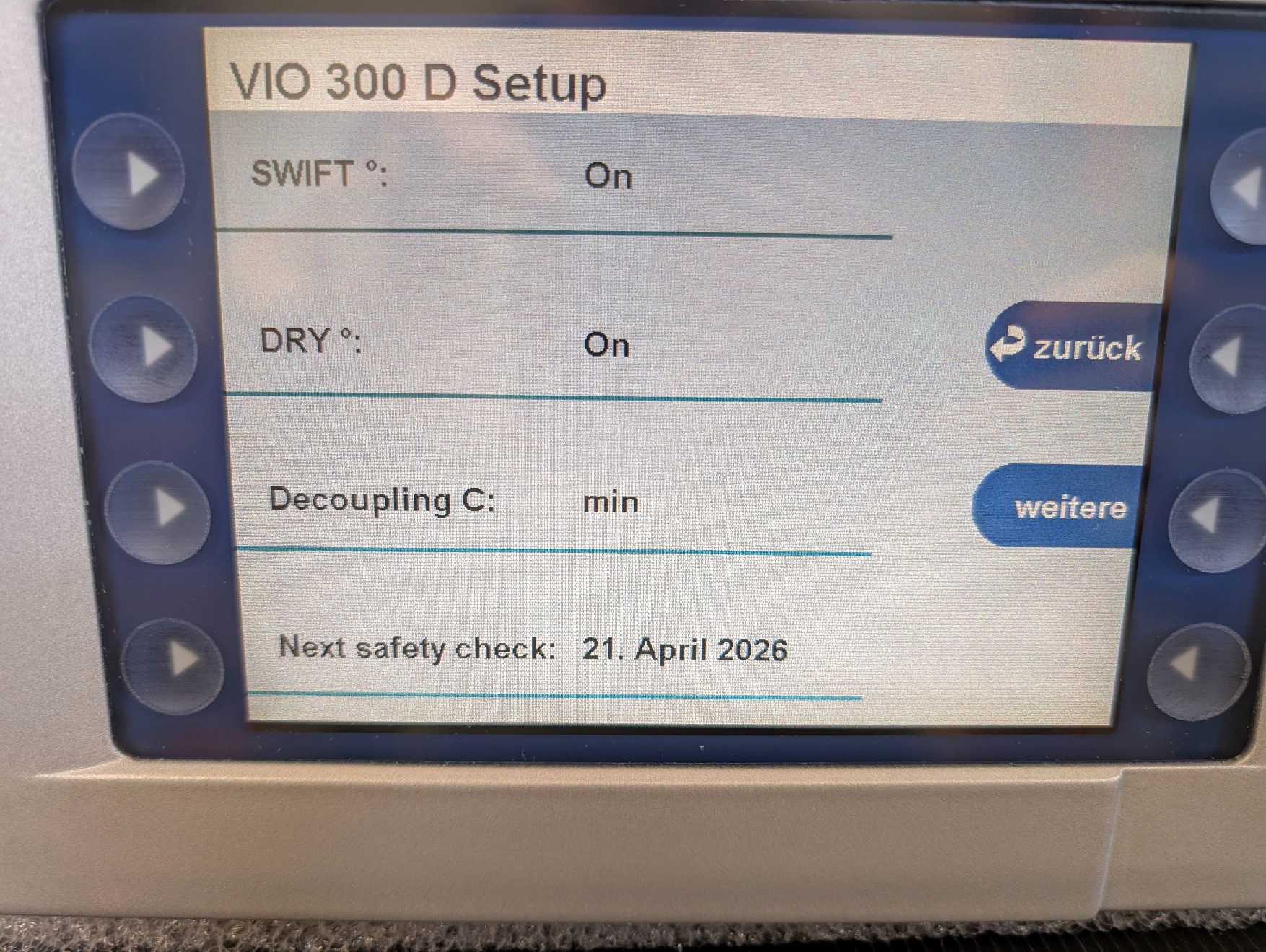 Erbe VIO 300D HF-Chirurgiegerät mit Prüfprotokoll - Bild 4