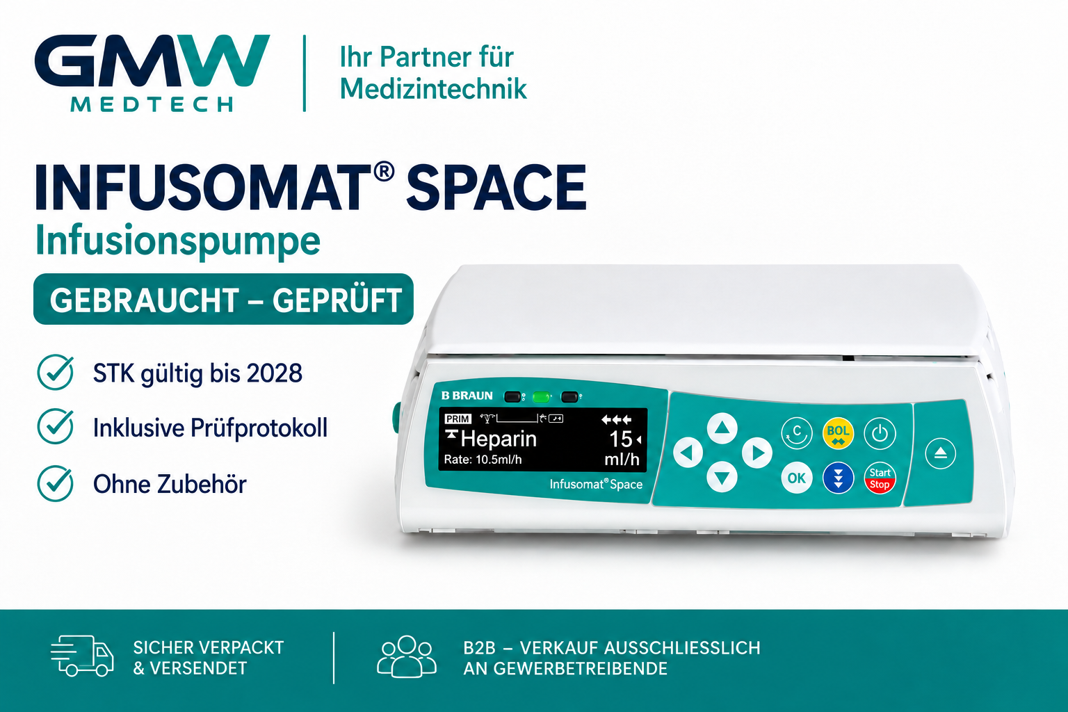 B.Braun Infusomat® Space Infusionspumpe | STK 2028