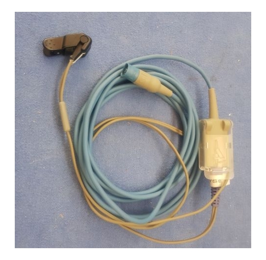PHILIPS SpO2 Kabel mit Ohrsensor /SpO2 cable with ear sensor