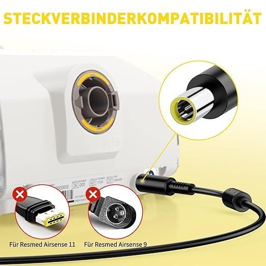 DC-Wandler 12–24 V für ResMed AirSense 10 - Bild 4