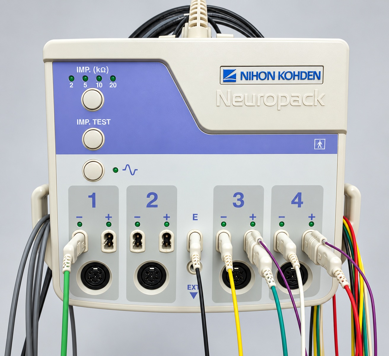 NIHON KOHDEN Neuropack M1  4-Kanal-EMG-/EP-System - Bild 2