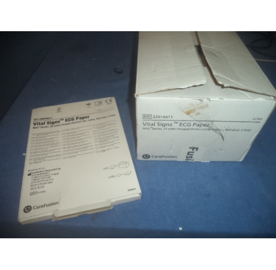 CAREFUSION Vital Signs ECG Paper