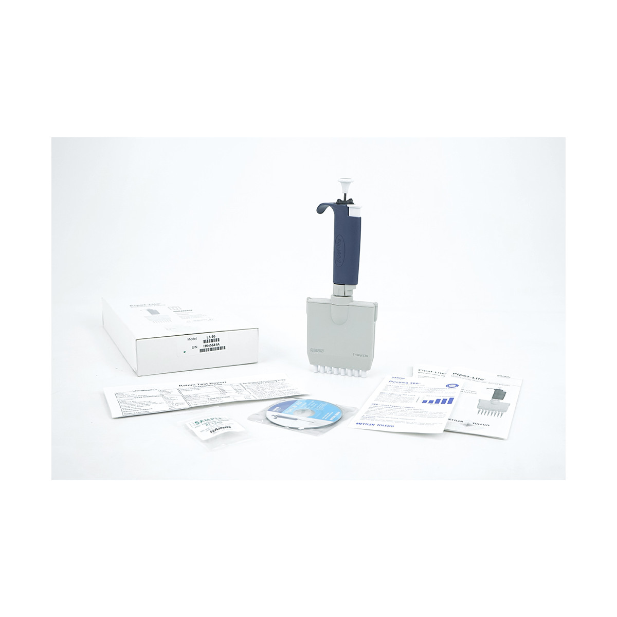 Rainin L8-50 Pipet-Lite 8 Channel Multichannel Pipette 50uL, 297,50 €