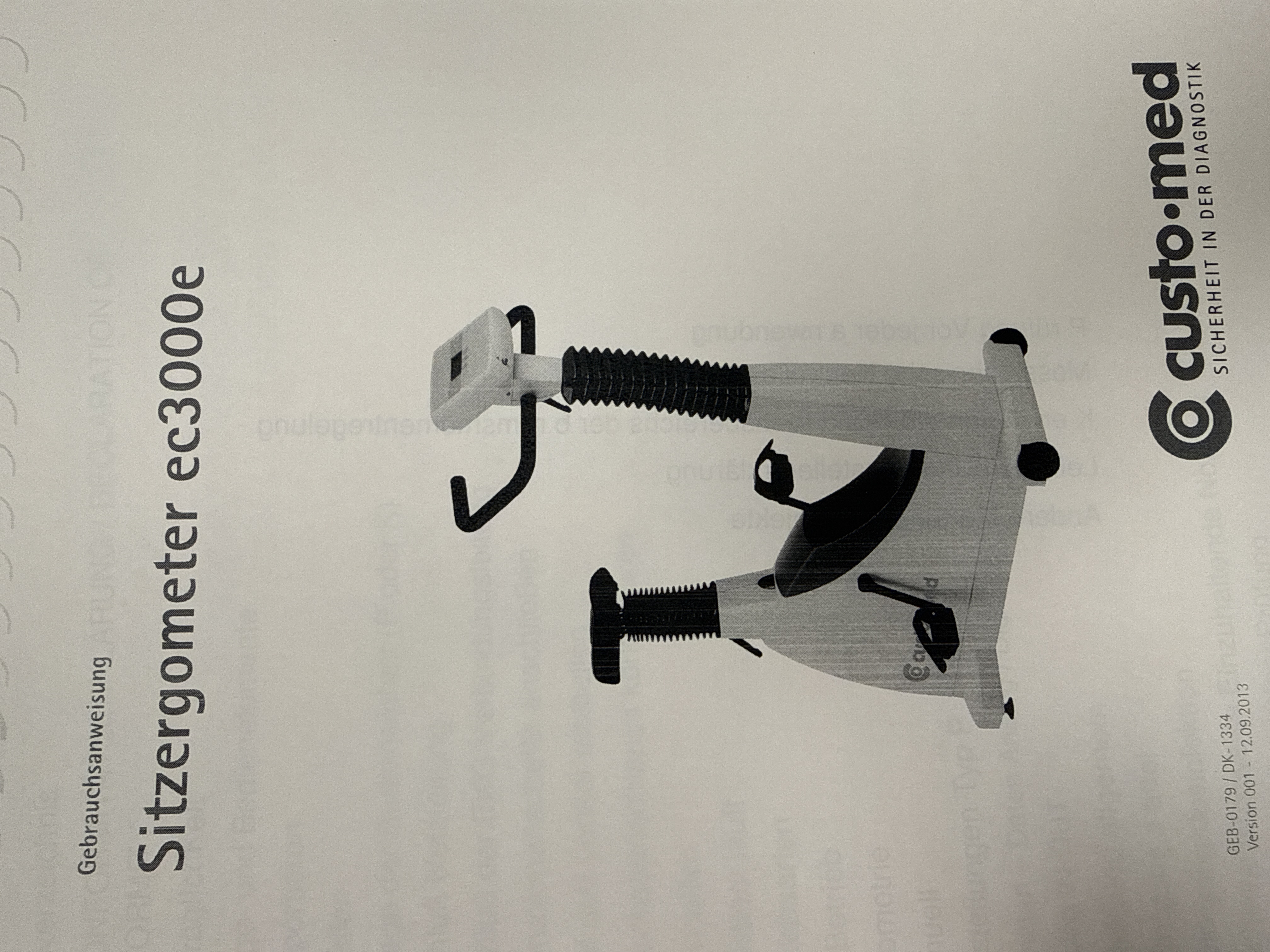 custo-med ec3000e Ergometer Belastungs-EKG 