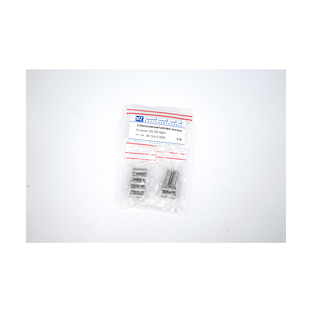 Vorsäulenkartusche Security Guard Cartridge 10x4mm Nucleosil 100 C8 1, 95,20 €