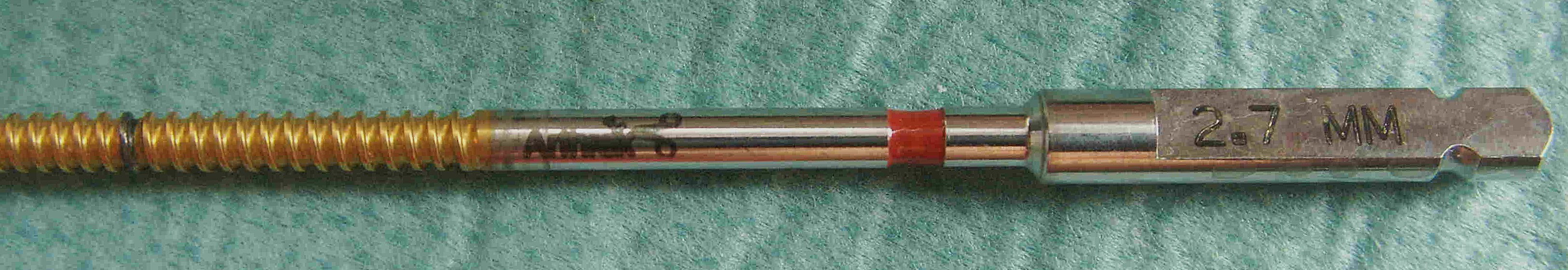 Arthrex AR-4161TB Gewindeschneider Bone Tap 2,7mm - Bild 2