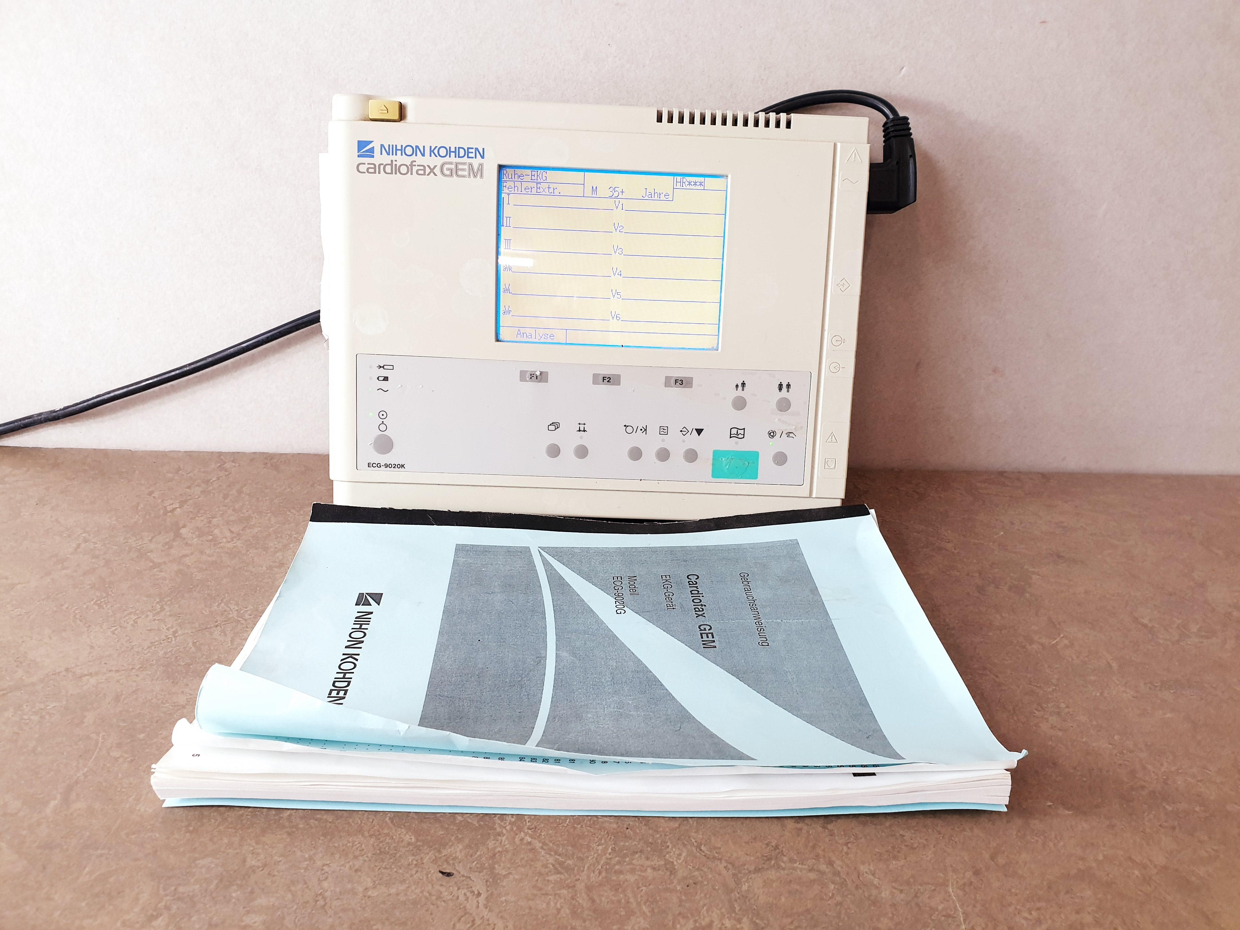 Gebraucht NIHON KOHDEN Cardiofax GEM ECG-9020K