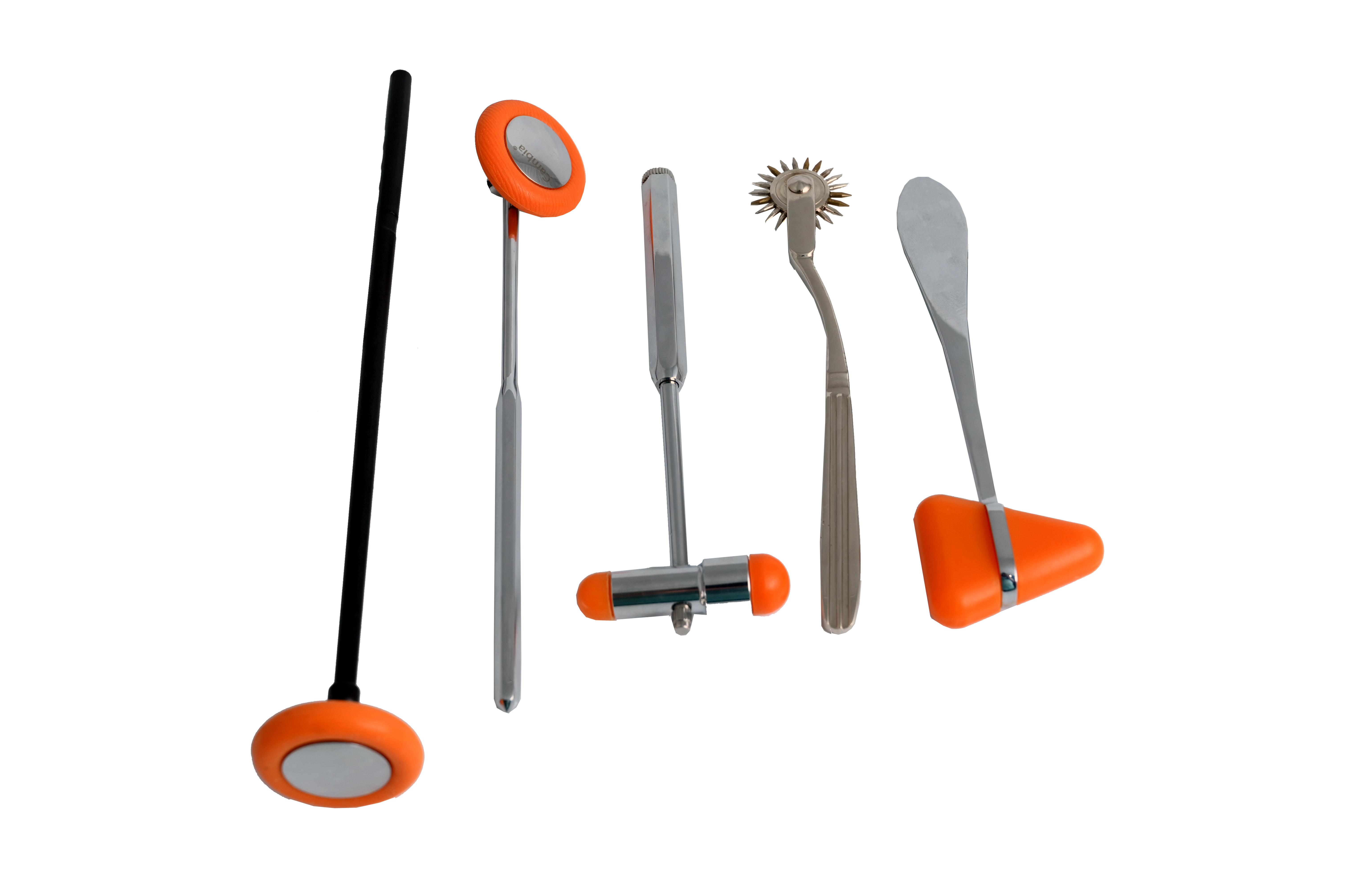 5-teiliges Neurologisches Reflexhammer- Edelstahl