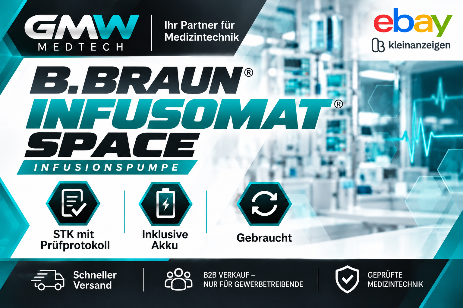 Infusomat Space Infusionspumpe STK Prüfprotokoll