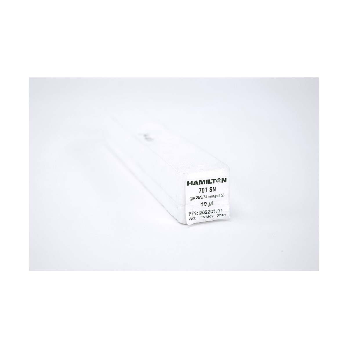 Hamilton 202201/01 10ul 701 SN GA25S/51mm/PST 2 Syringe, 59,50 €