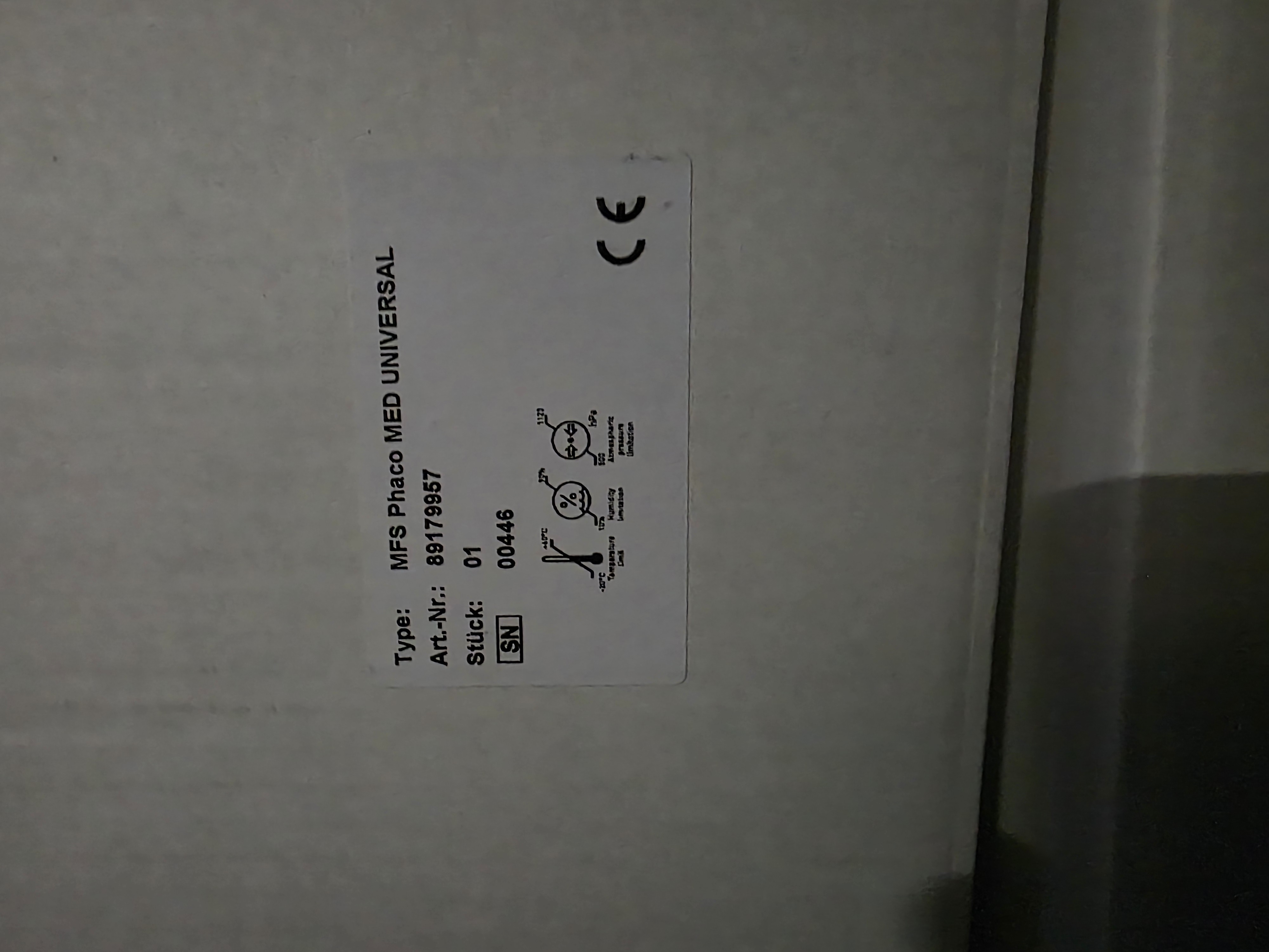MFS Phaco MED Universal Footswitch 